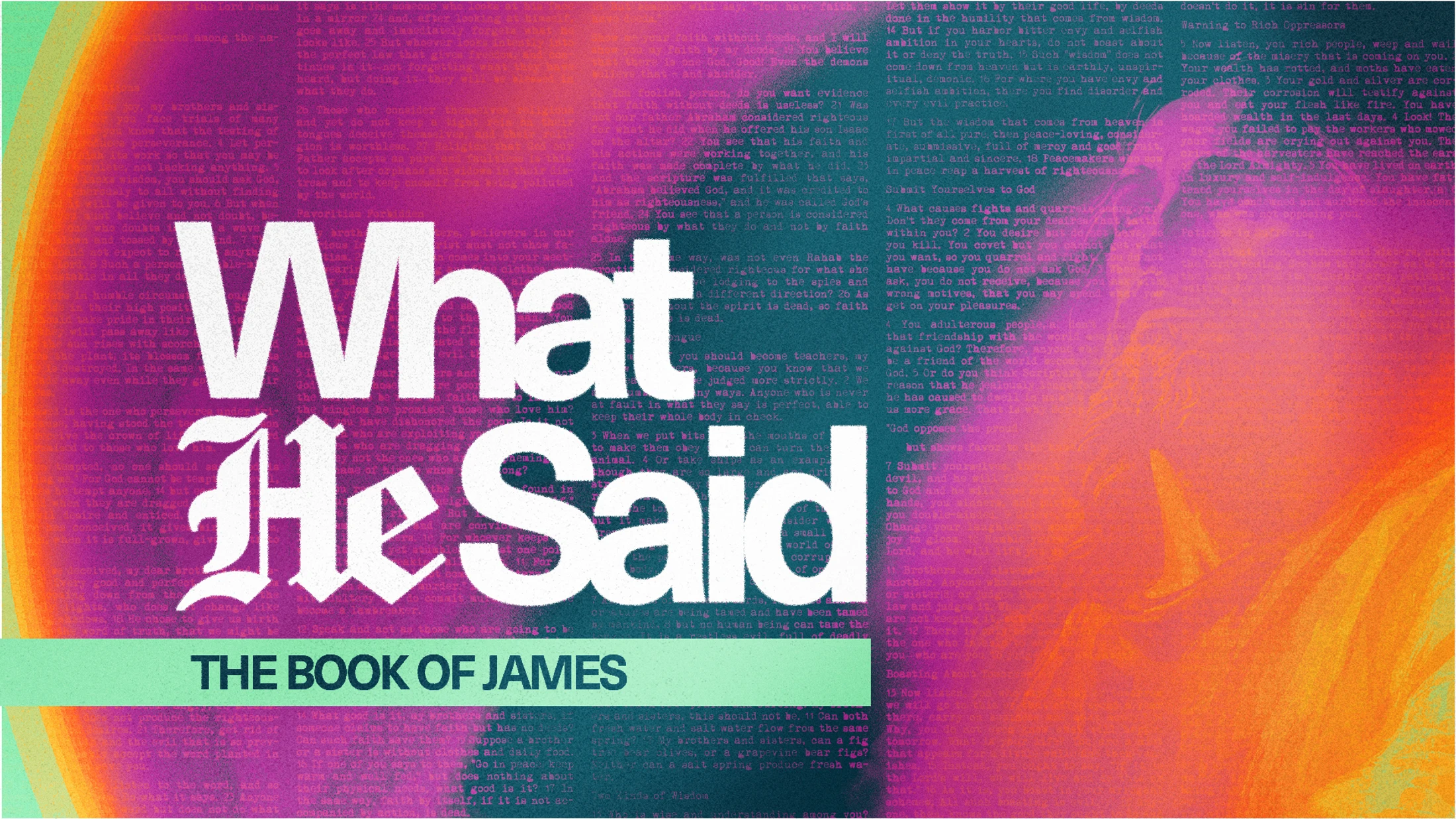 What He Said: Week 2