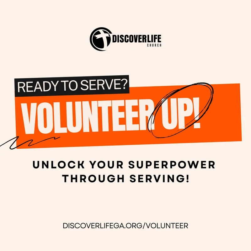 READY TO SERVE? VOLUNTEER UP!