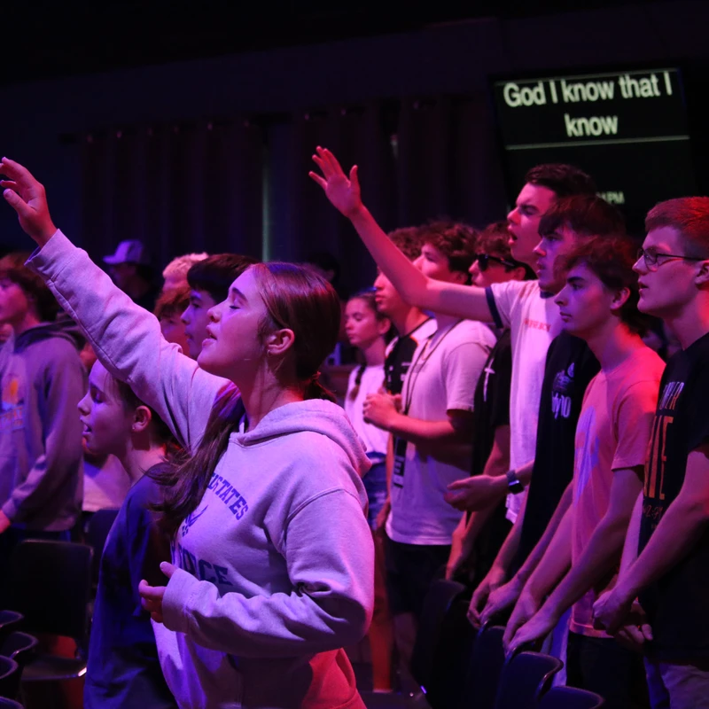 <span style="color:var(--tertiary-color-bg)">We help students worship and grow through our Wednesday Night Midweek Worship programming. Here, students hang out, worship, and hear God's word taught in a way that is directly applicable to their lives. Our doors open at 5:45 pm and our service starts at 6:30 pm.&nbsp;<br></span>