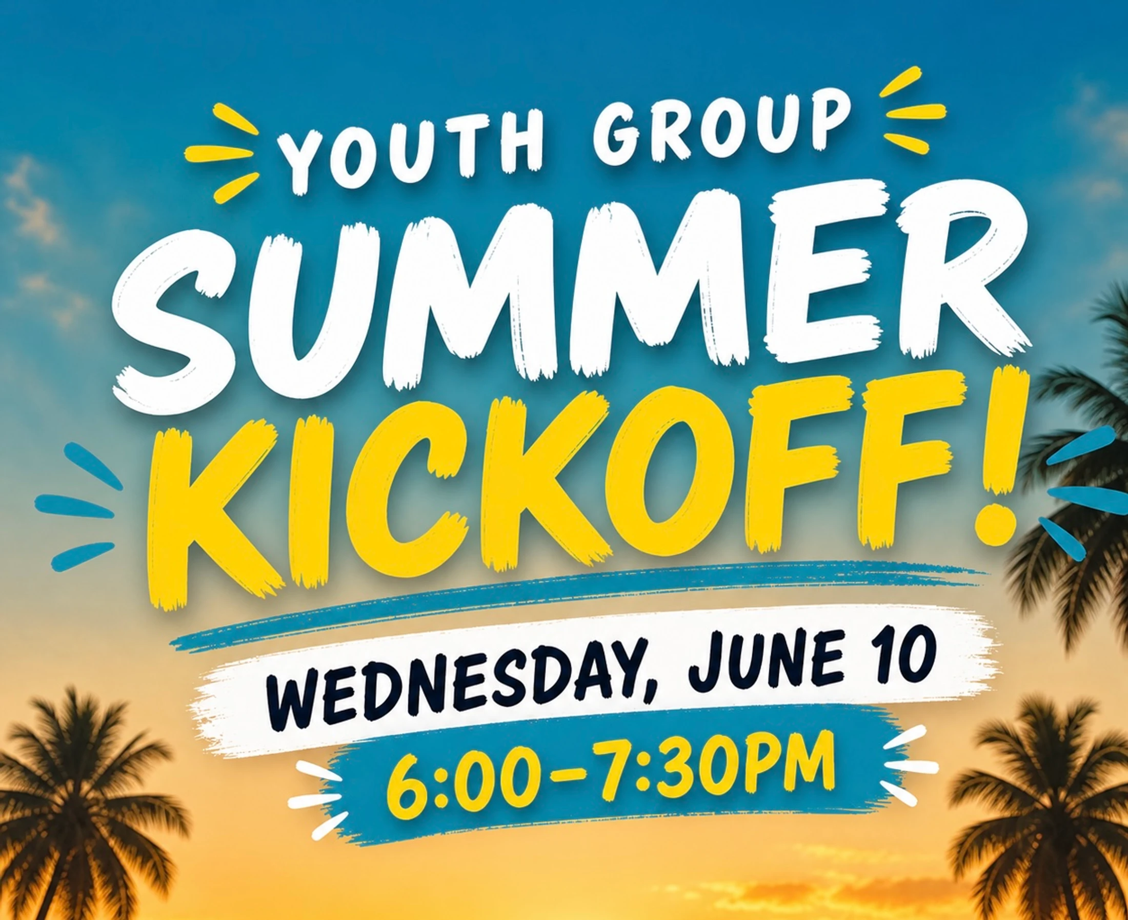 Youth Group Summer Kickoff
