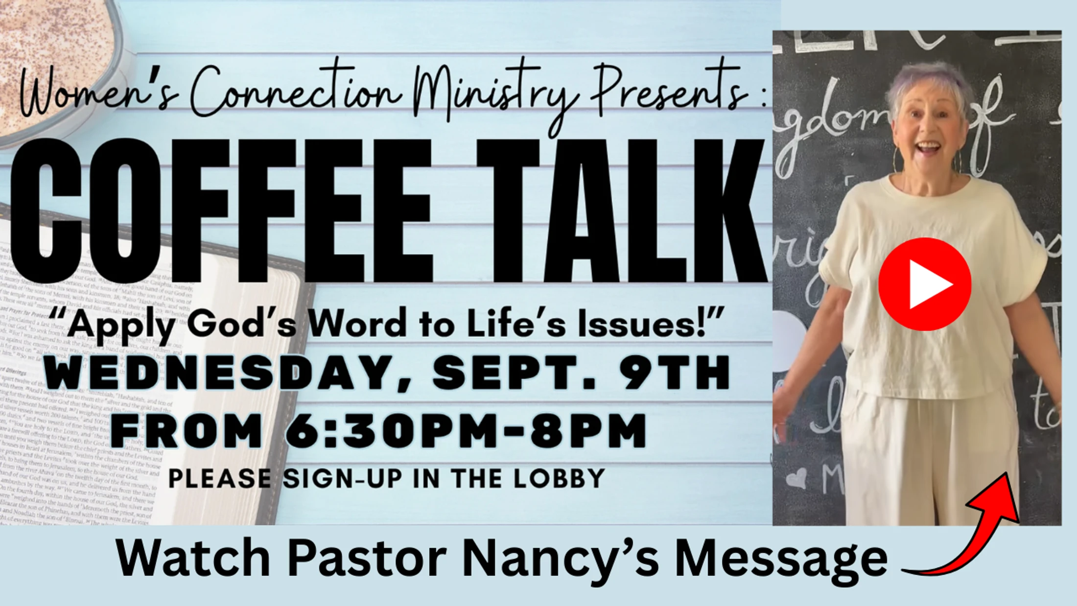 september womens coffee talk