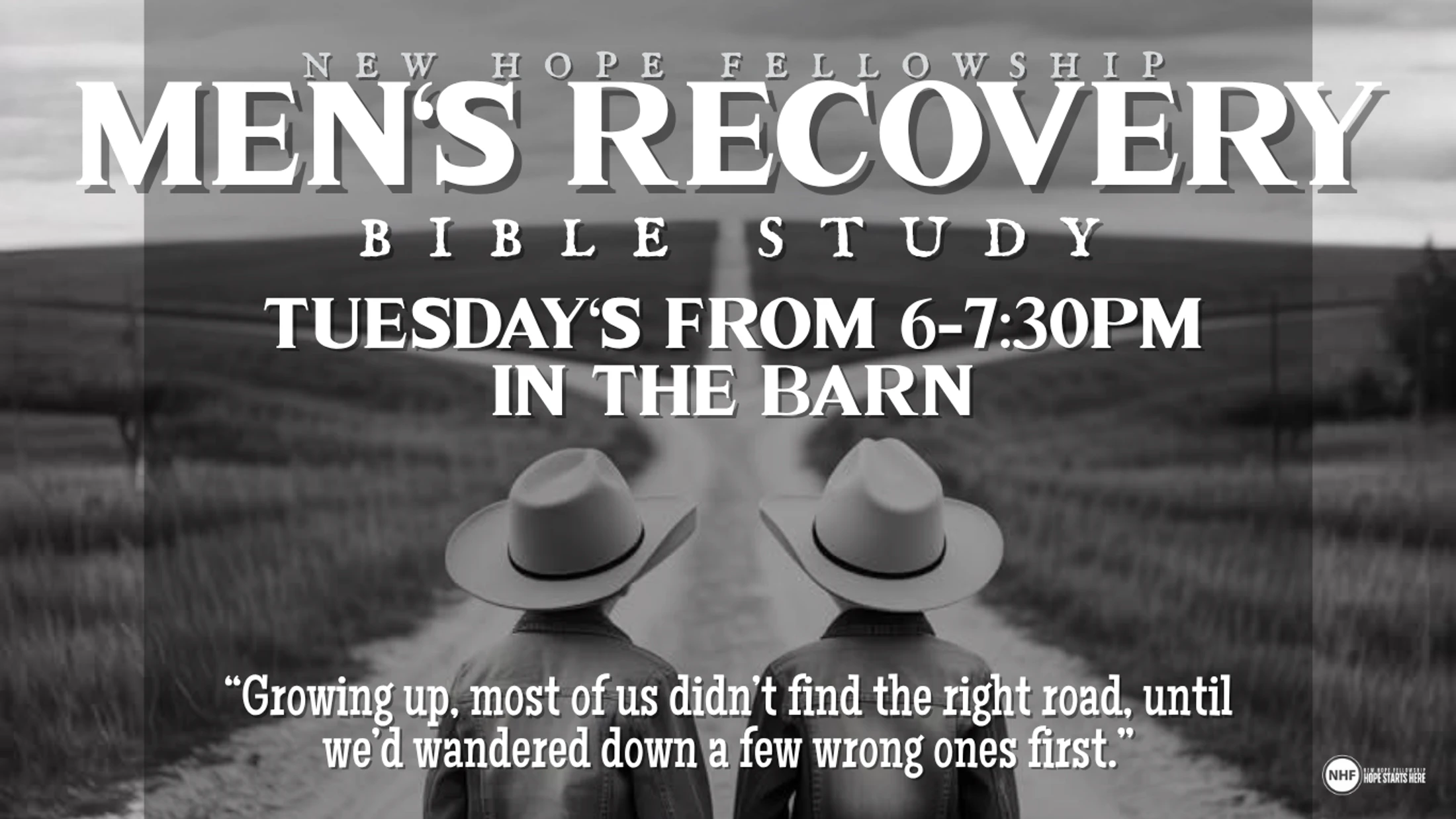 Men's Recovery Bible Study