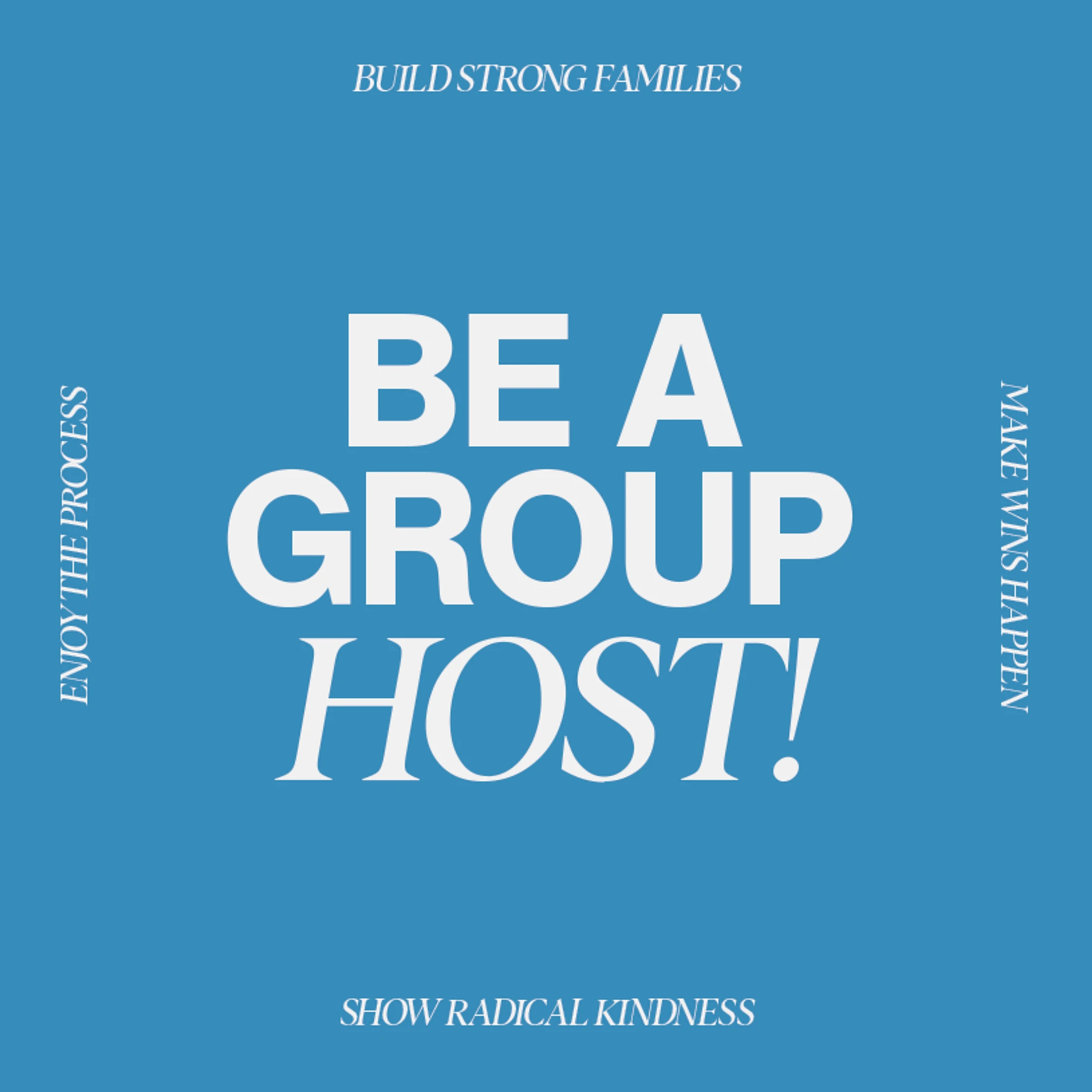 Group Hosts Spring 2026: Important Info