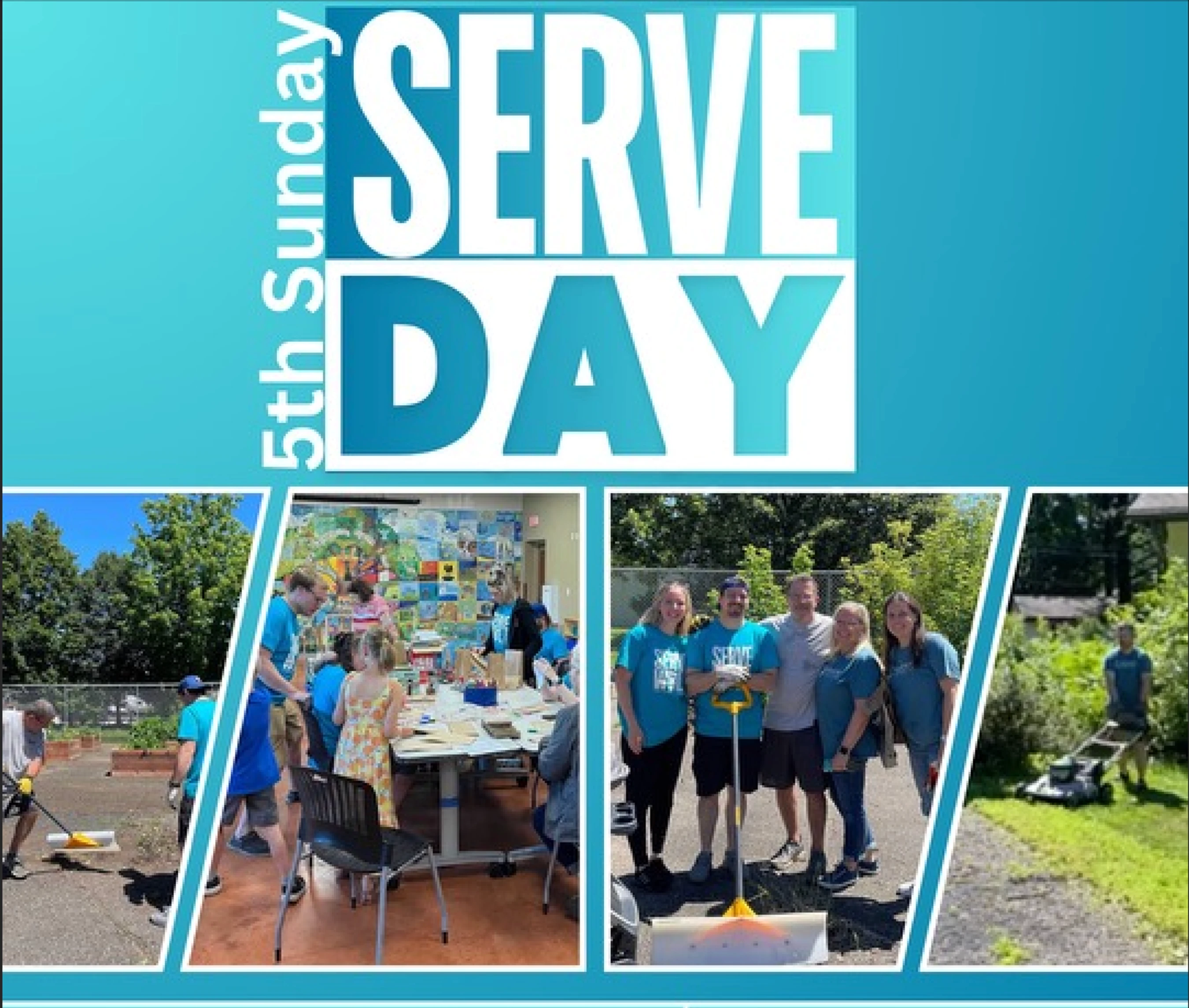 5th Sunday Serve Day!