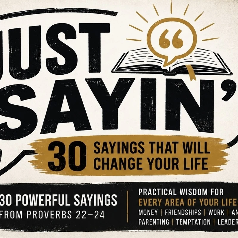Just Sayin’ - 30 Sayings That Will Change Your Life