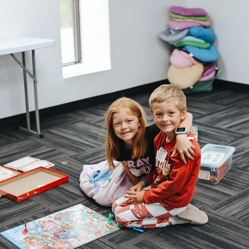 Our children's ministry is active & engaging.