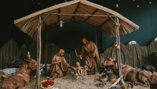 The Nativity decor