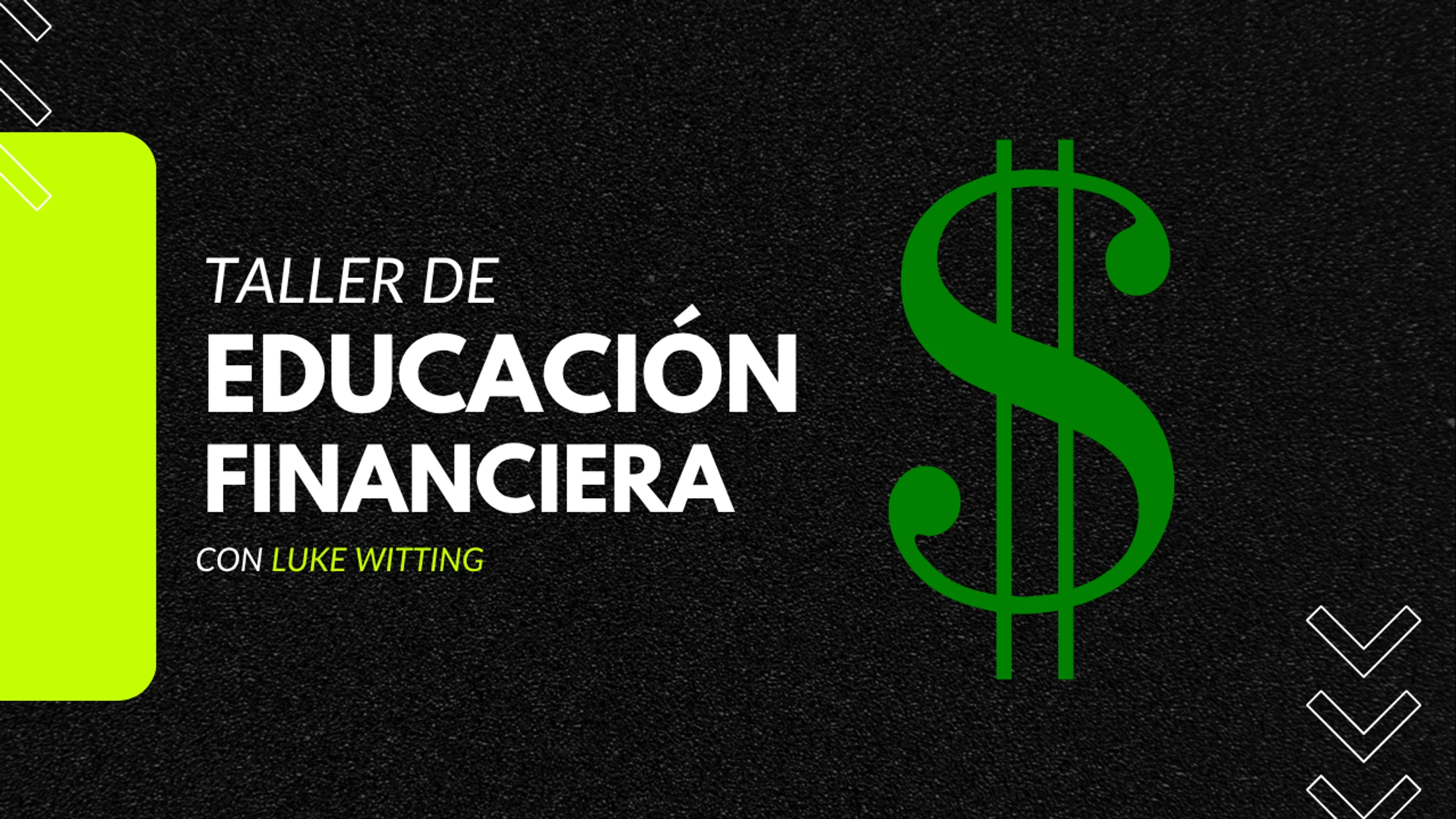 Taller de Educación Financiera