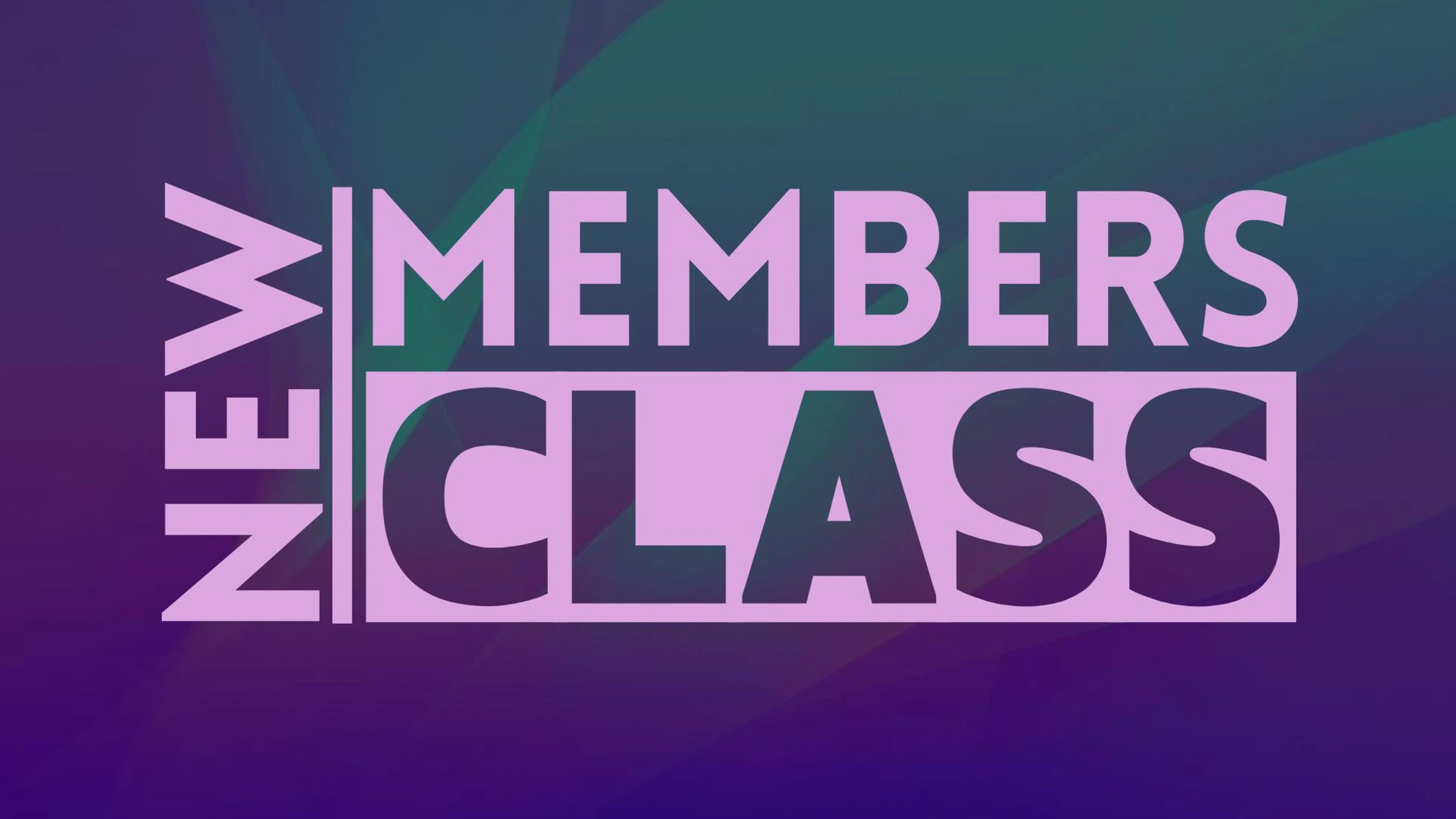 New Member Class