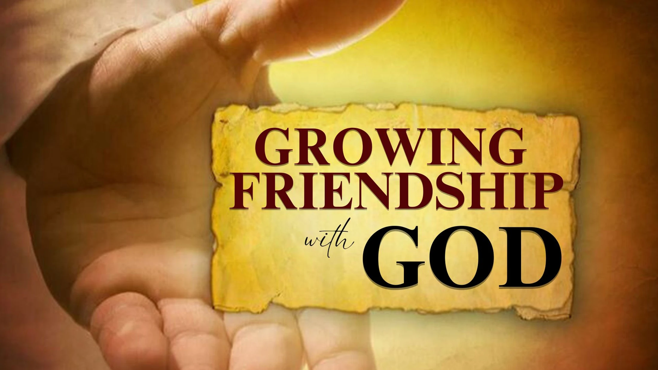 Welcomed by God