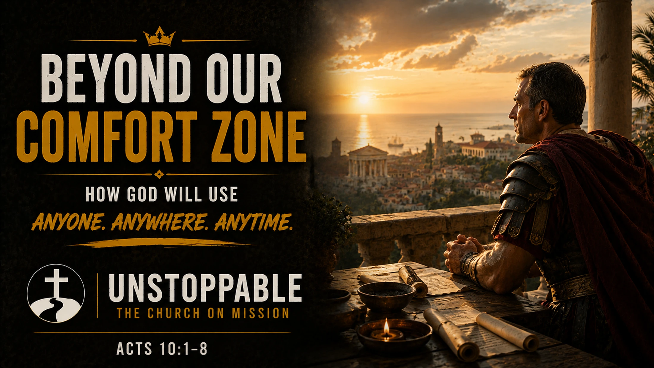 Beyond Our Comfort Zone, How God Will Use Anyone, Anywhere, At Anytime | April 12, 2026