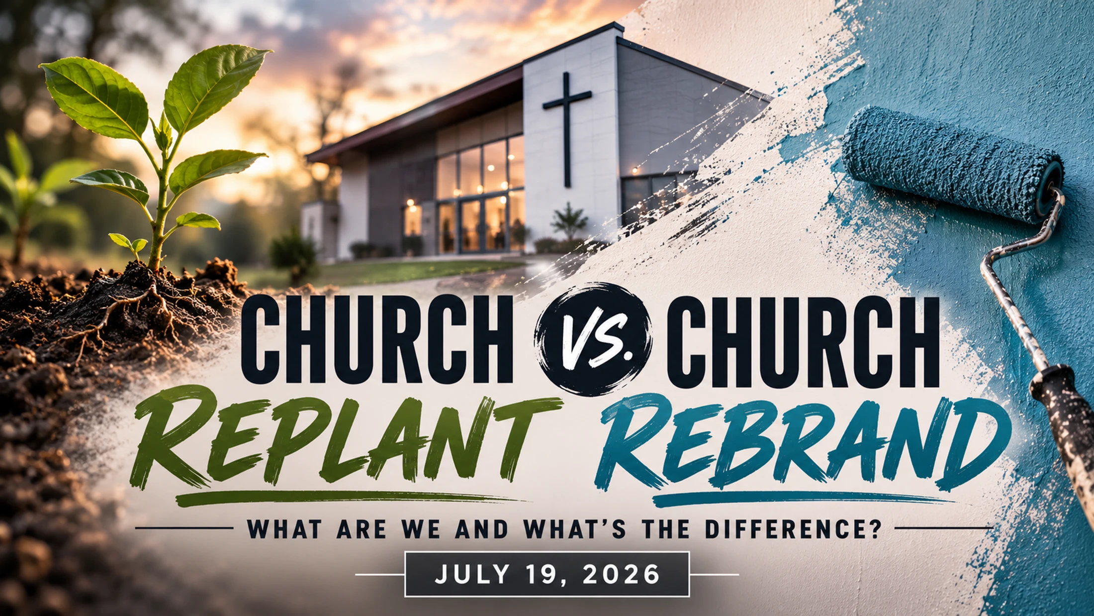 Church Replant vs. Church Rebrand: What Are We and What's the Difference?