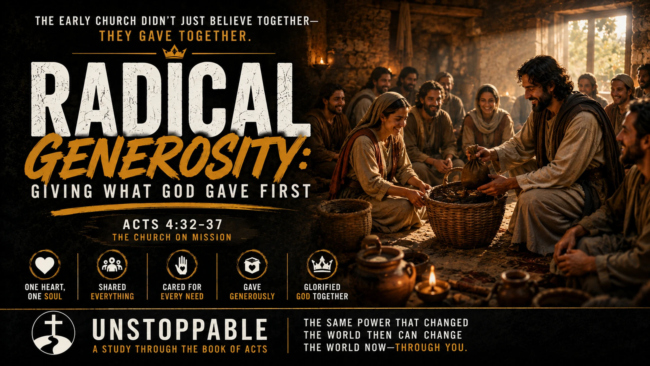 Radical Generosity, Giving What God Gave First | September 14, 2025