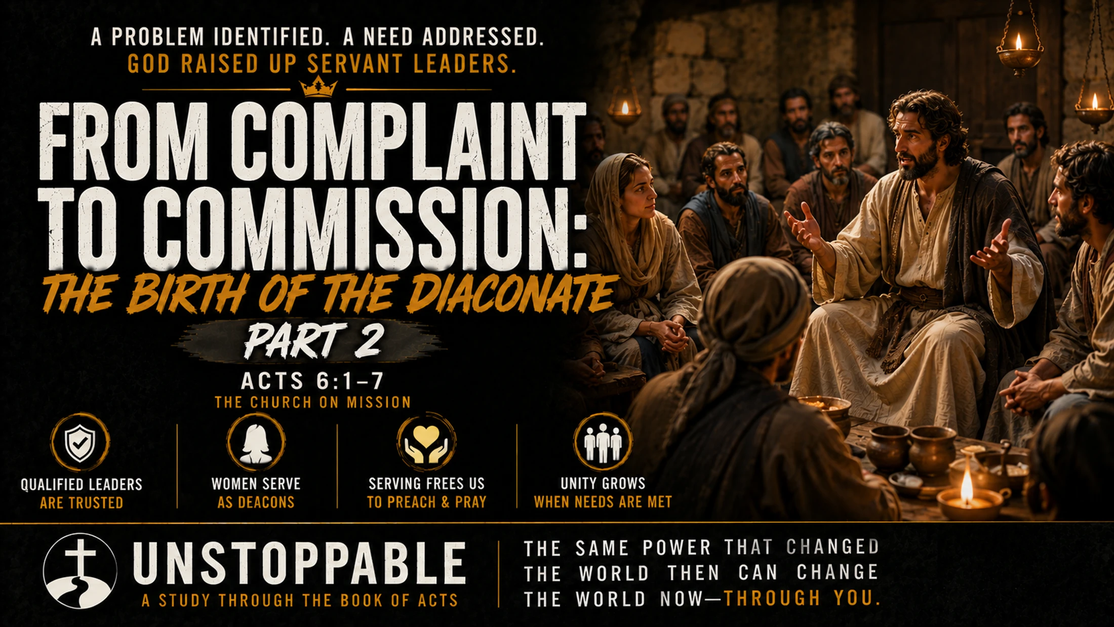 From Complaint to Commission, The Birth of the Diaconate, Part 2 | December 7, 2025