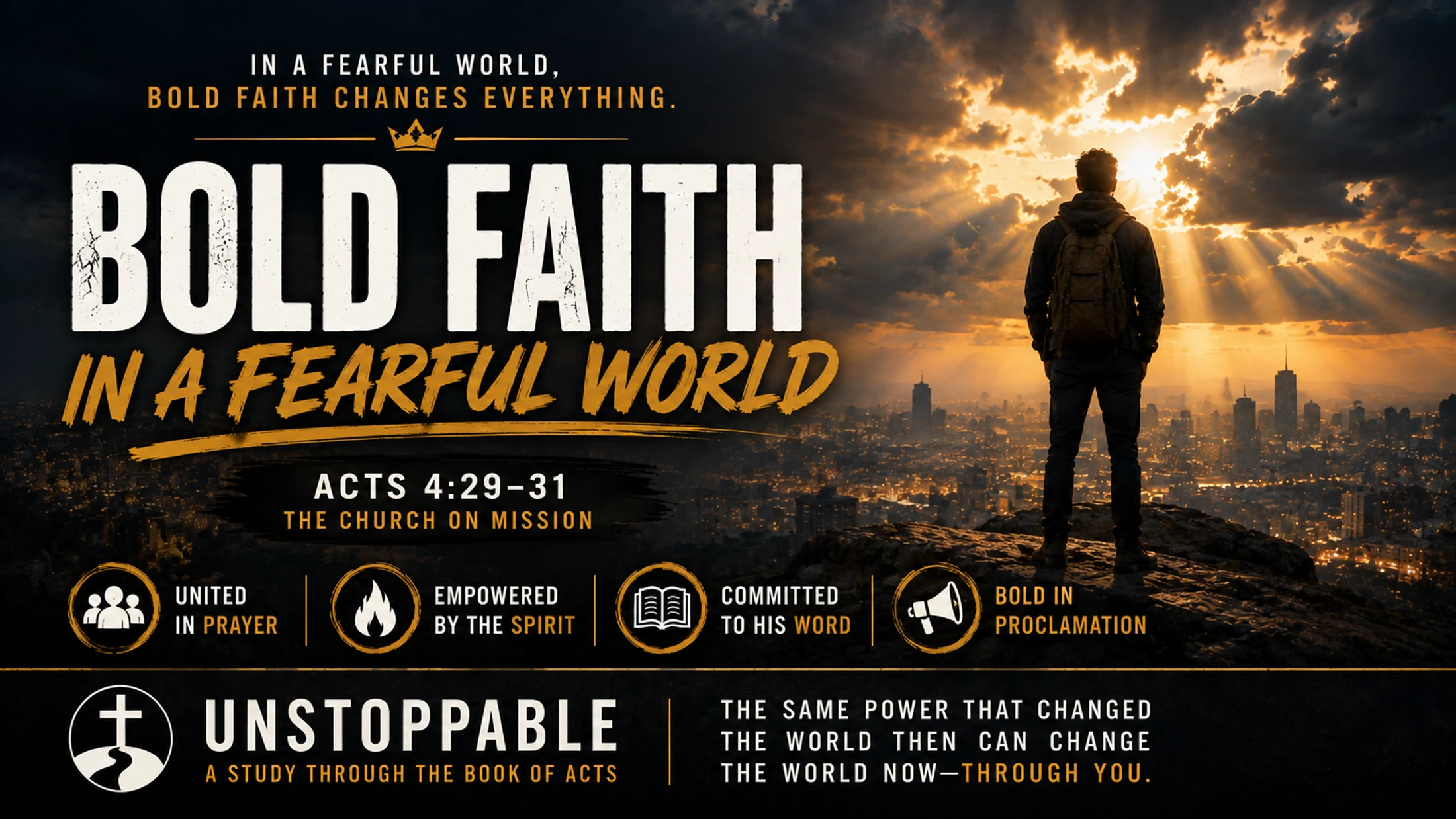 Bold Faith in a Fearful World | September 7, 2025