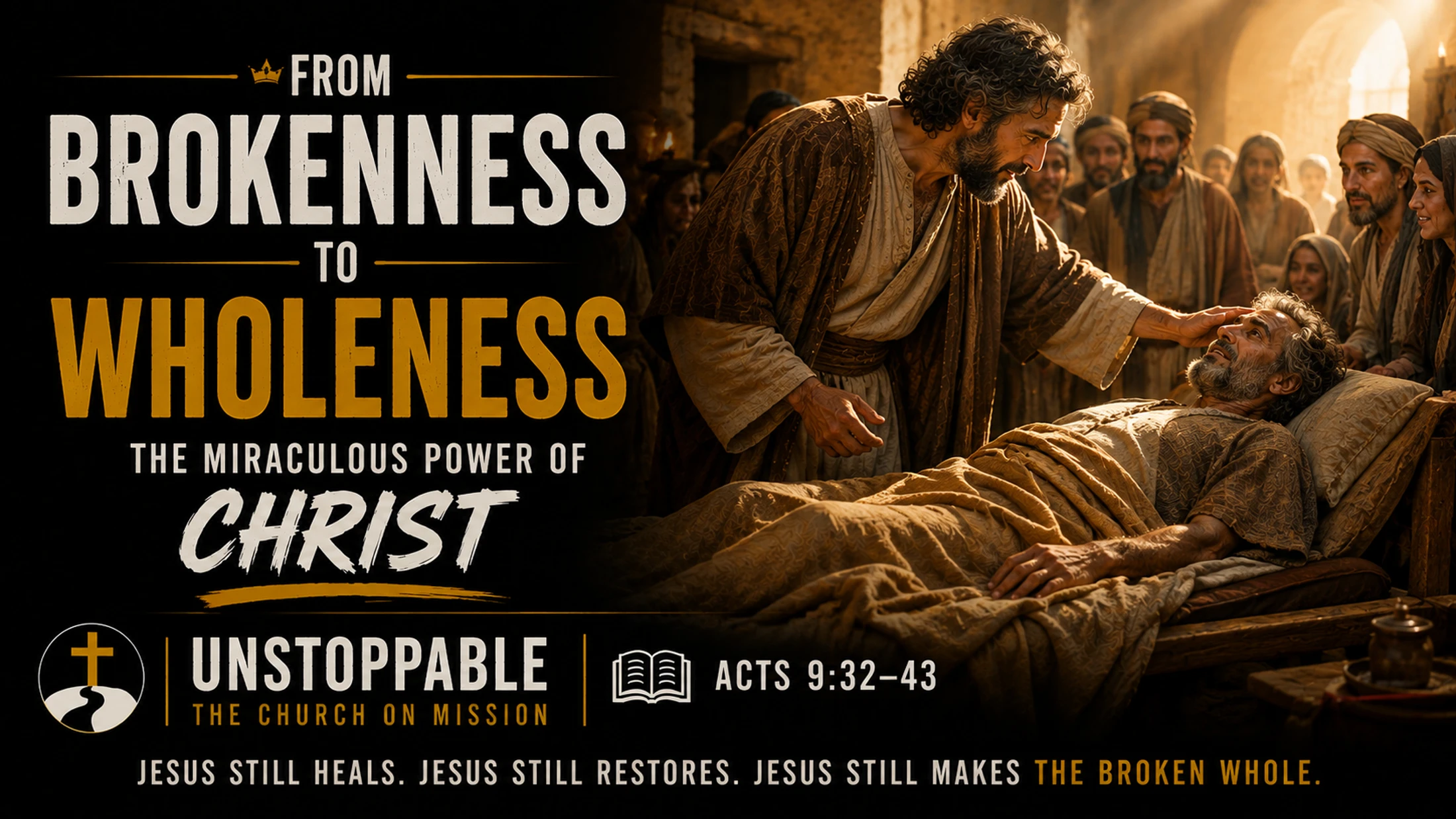 From Brokenness to Wholeness, The Miraculous Power of Christ | March 8, 2026