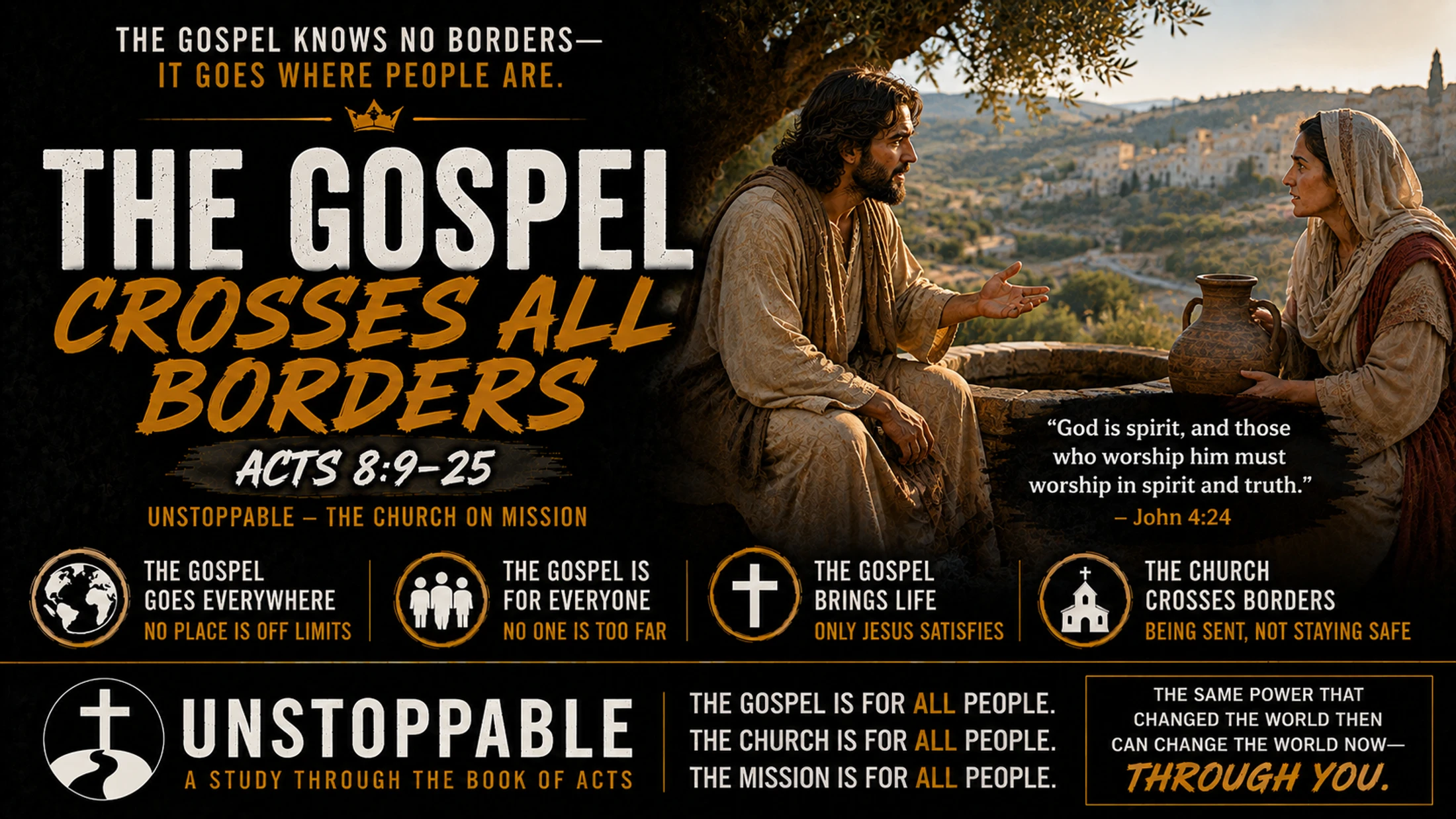 The Gospel Crosses All Borders | January 25, 2026