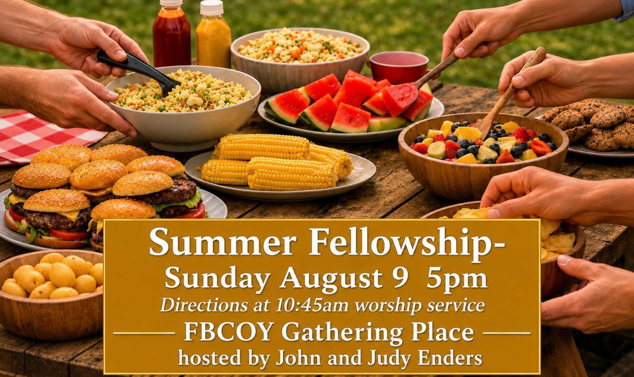 Summer Picnic August 9