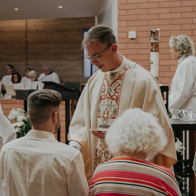 Visitation & Pastoral Care for the Sick and <span class="underline-effect-light">Homebound