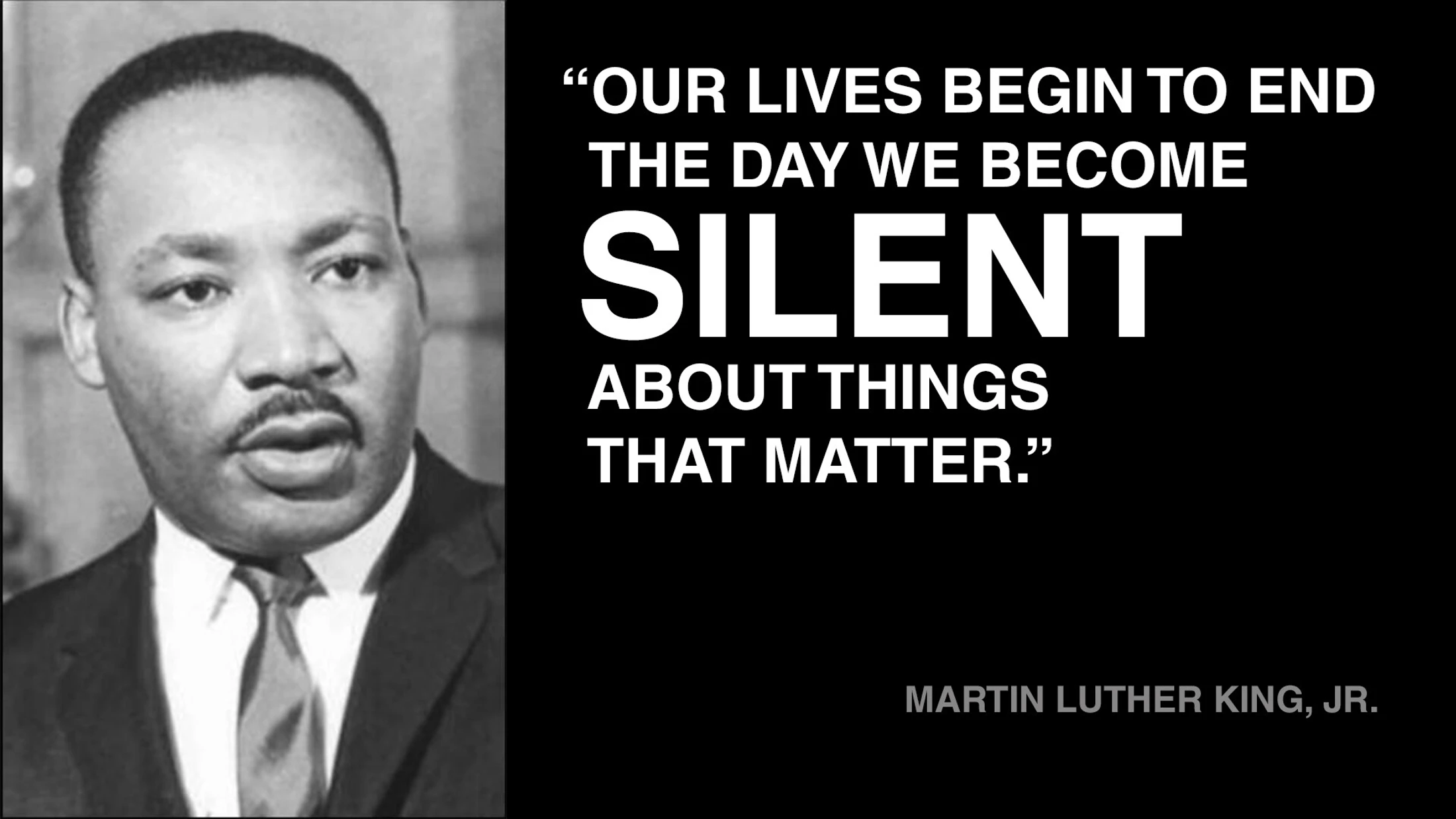 Celebrating Martin Luther King Jr. & His Challenge for Us All