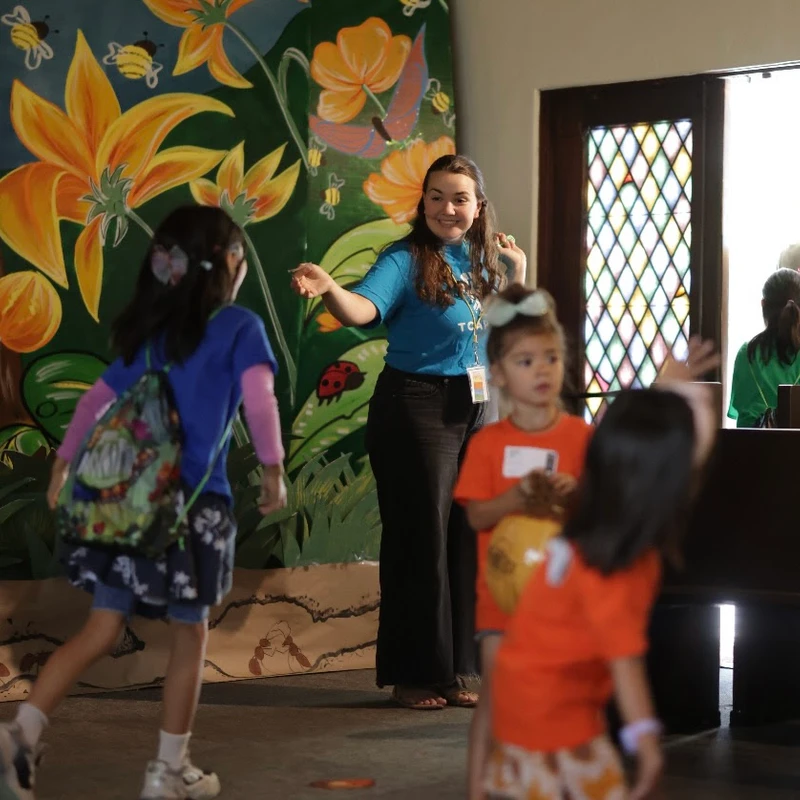 <i></i><i><i></i></i><i><i>We hosted&nbsp;kids for a week of summer VBS,<br>where they learned about God’s power and creation.</i></i>
