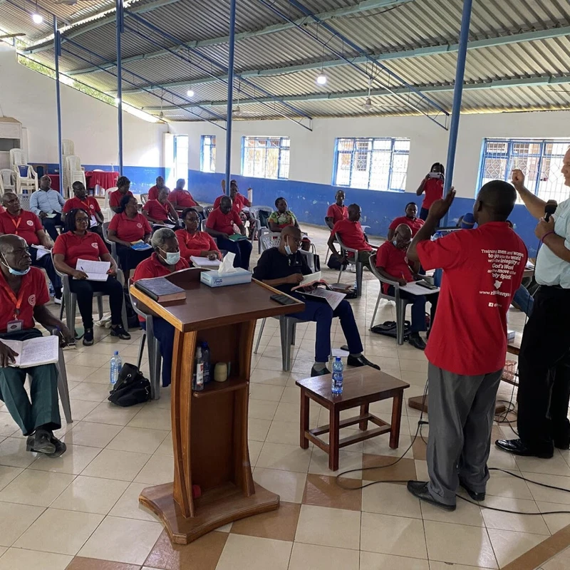 During my time at Rhema Kenya I was able to speak to many students and current pastors that were encouraged to try new strategies for evangelism.