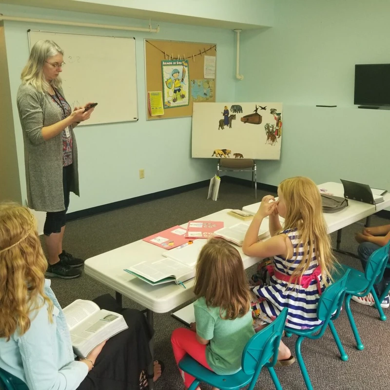 <br><span>We know that it is God that changes the heart of each child and it is our responsibility to teach the Word of God to them diligently in a relatable way, helping each child to be able to interact with the beautiful Scriptures and find the life changing instructions, promises and truths they contain.</span>
