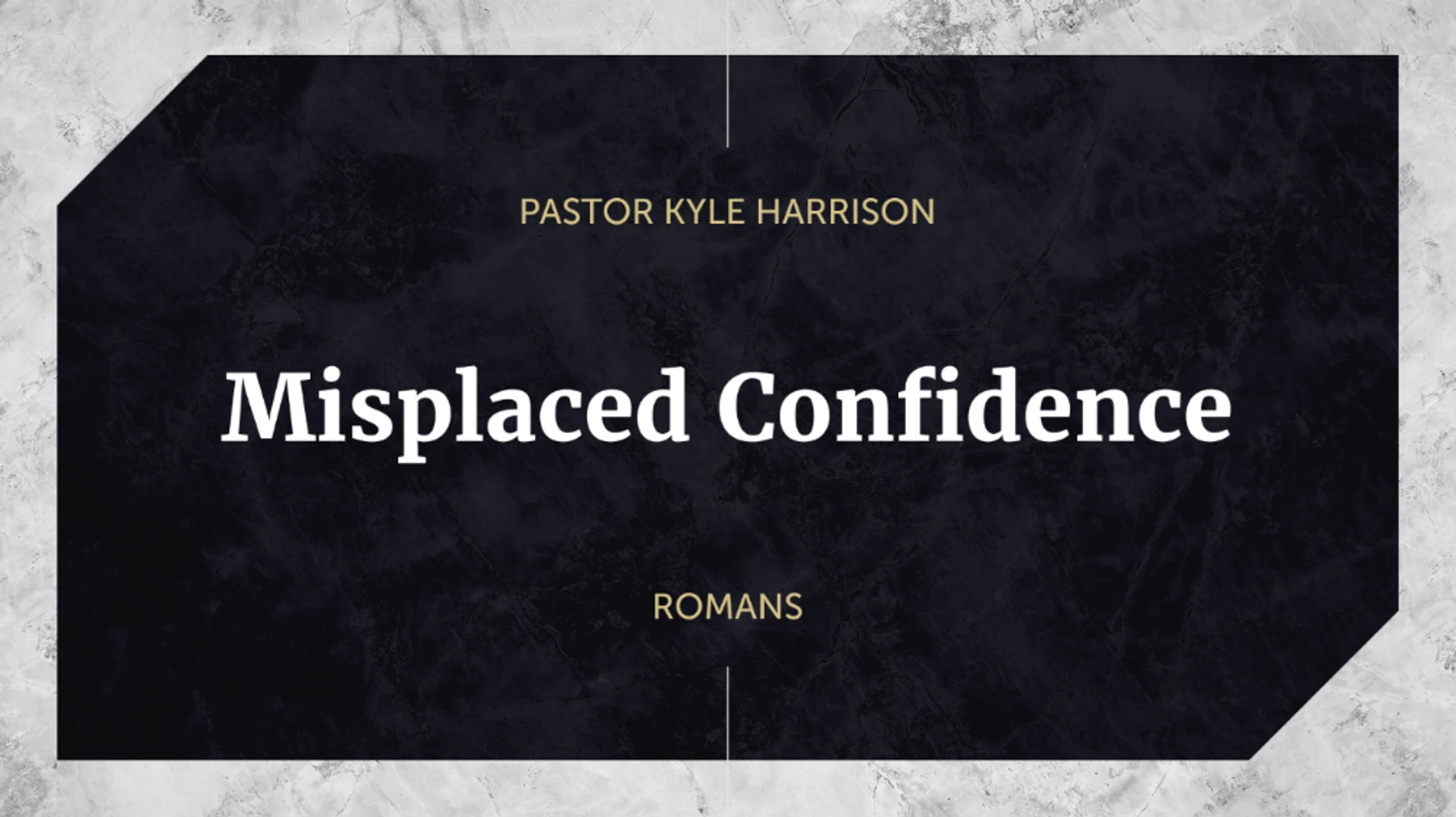 Misplaced Confidence