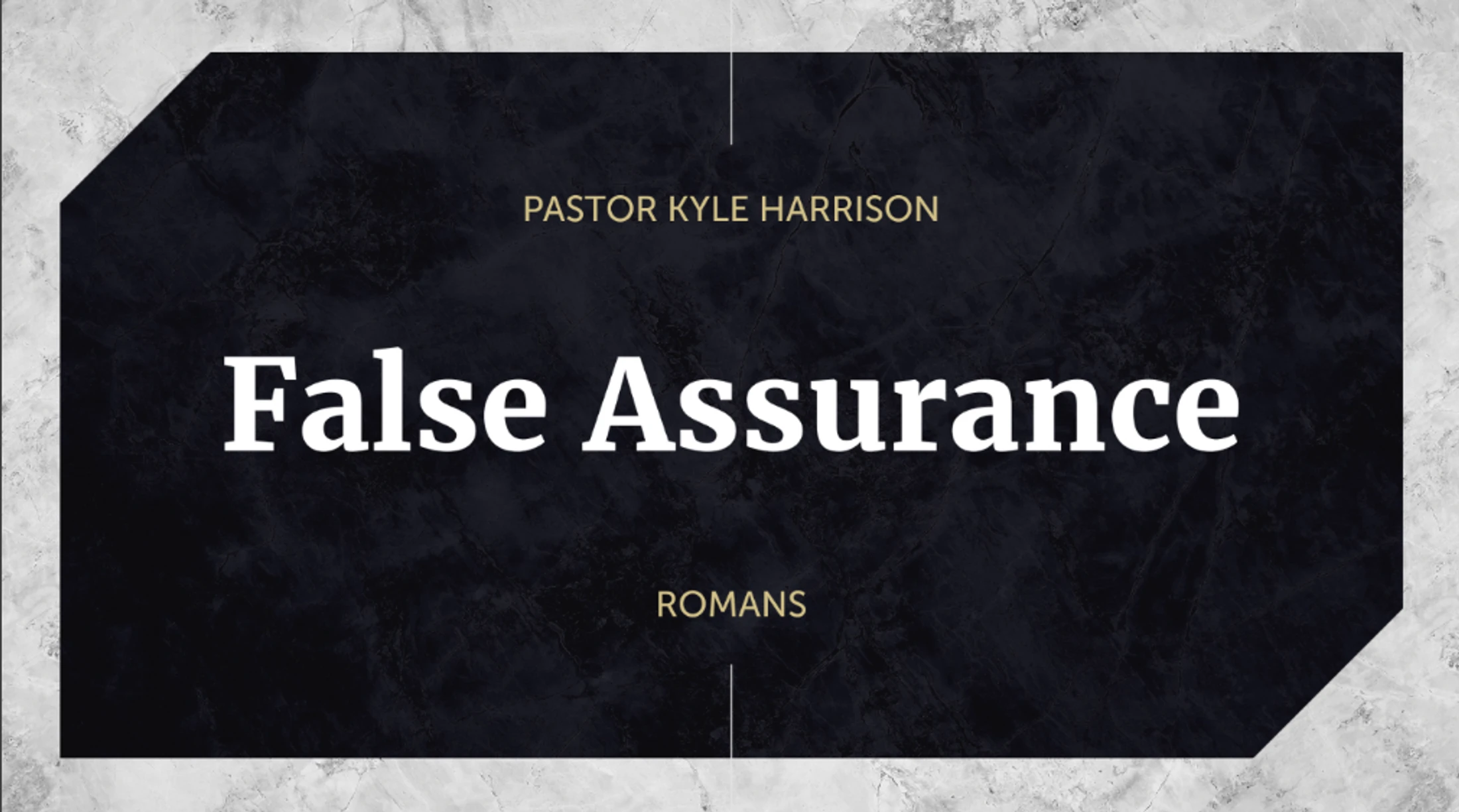 False Assurance