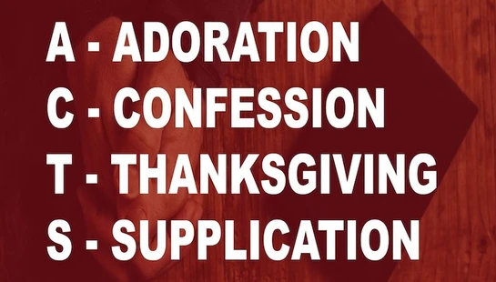 ACTS Prayer Model Course