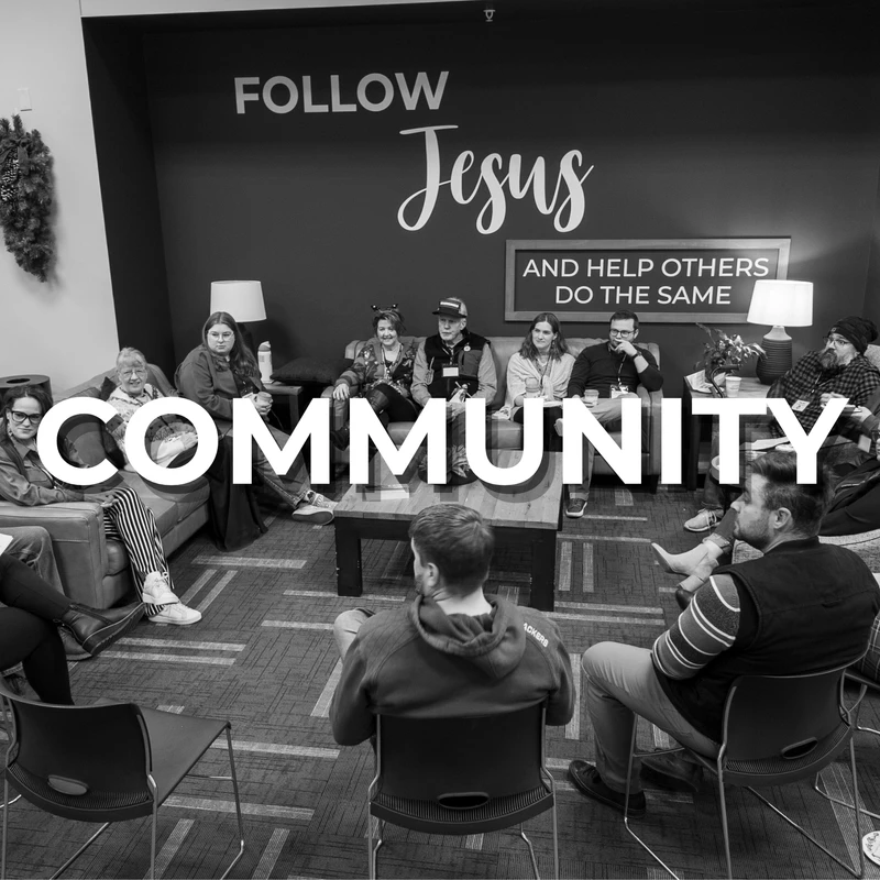 We will be a community of active faith, not a grouping of individuals. We will be healthy, humble, and compassionate to others and the world around us.