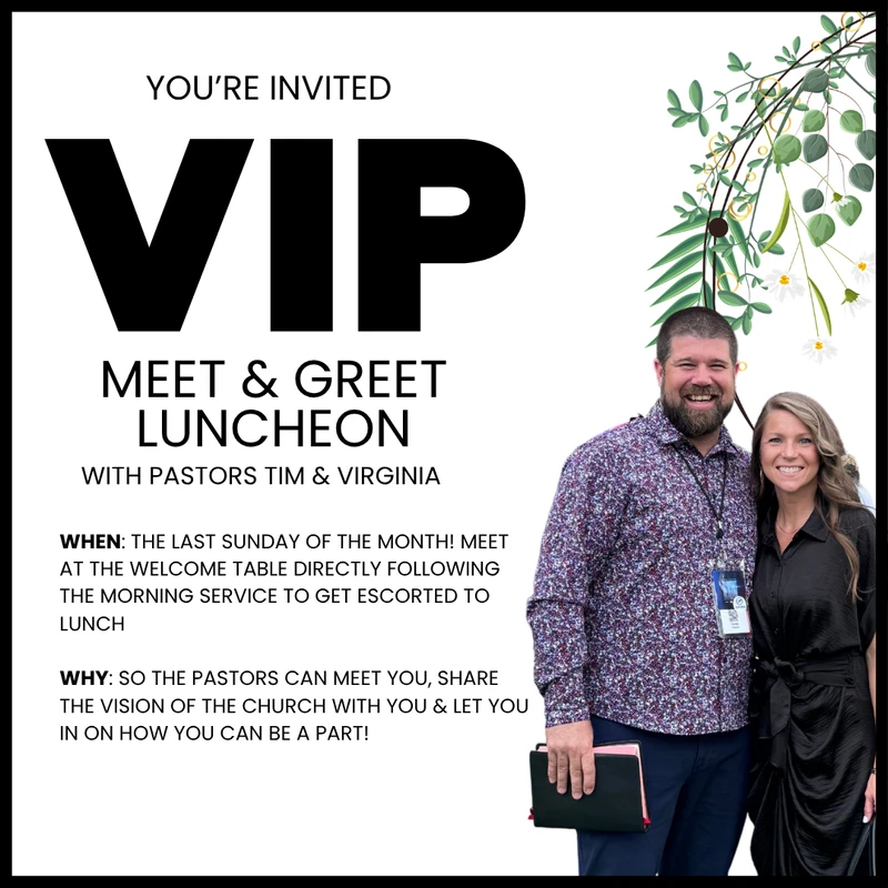 2. Attend the VIP Experience & get plugged in.