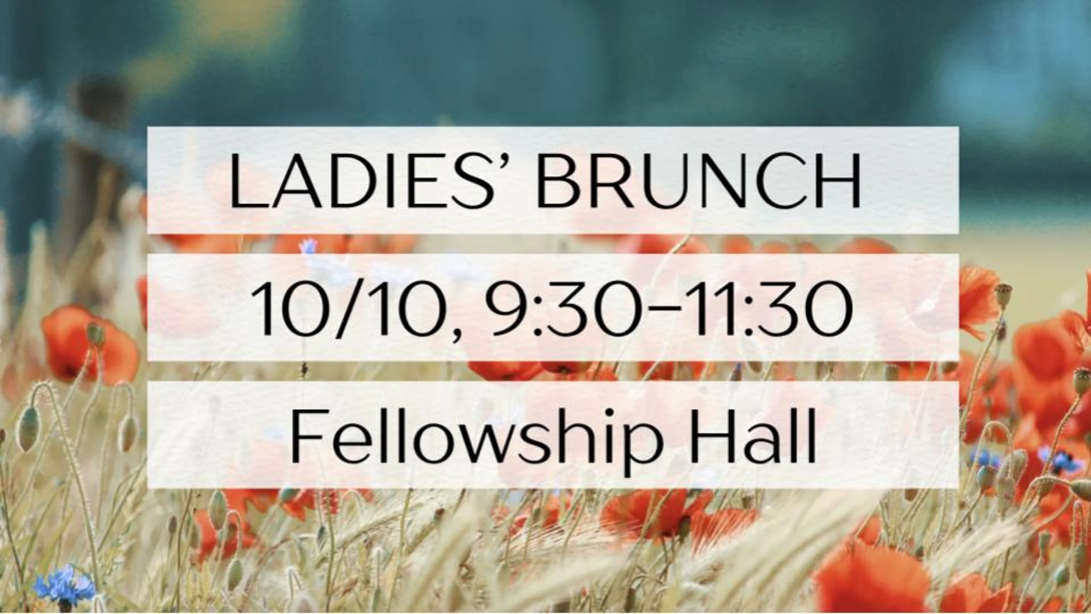 Ladies Brunch