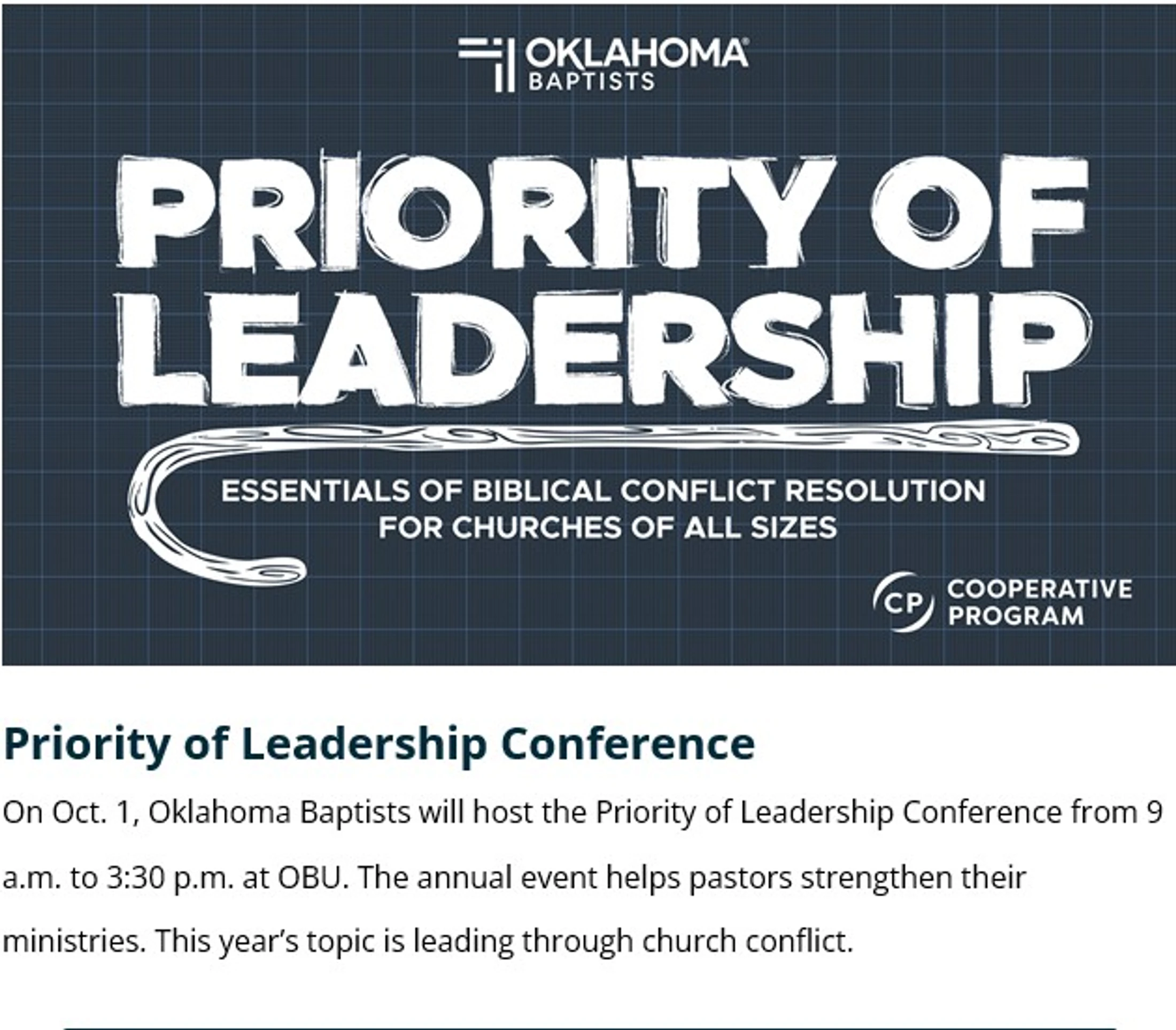 PRIORITY OF LEADERSHIP