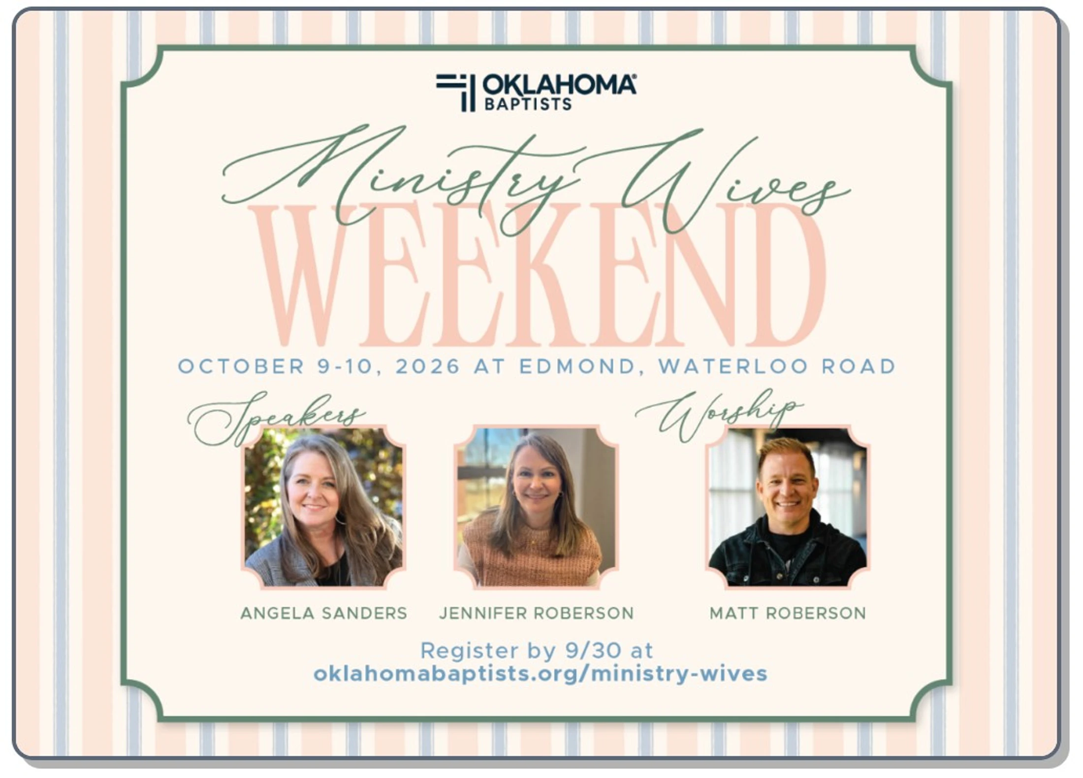 MINISTRY WIVES' WEEKEND