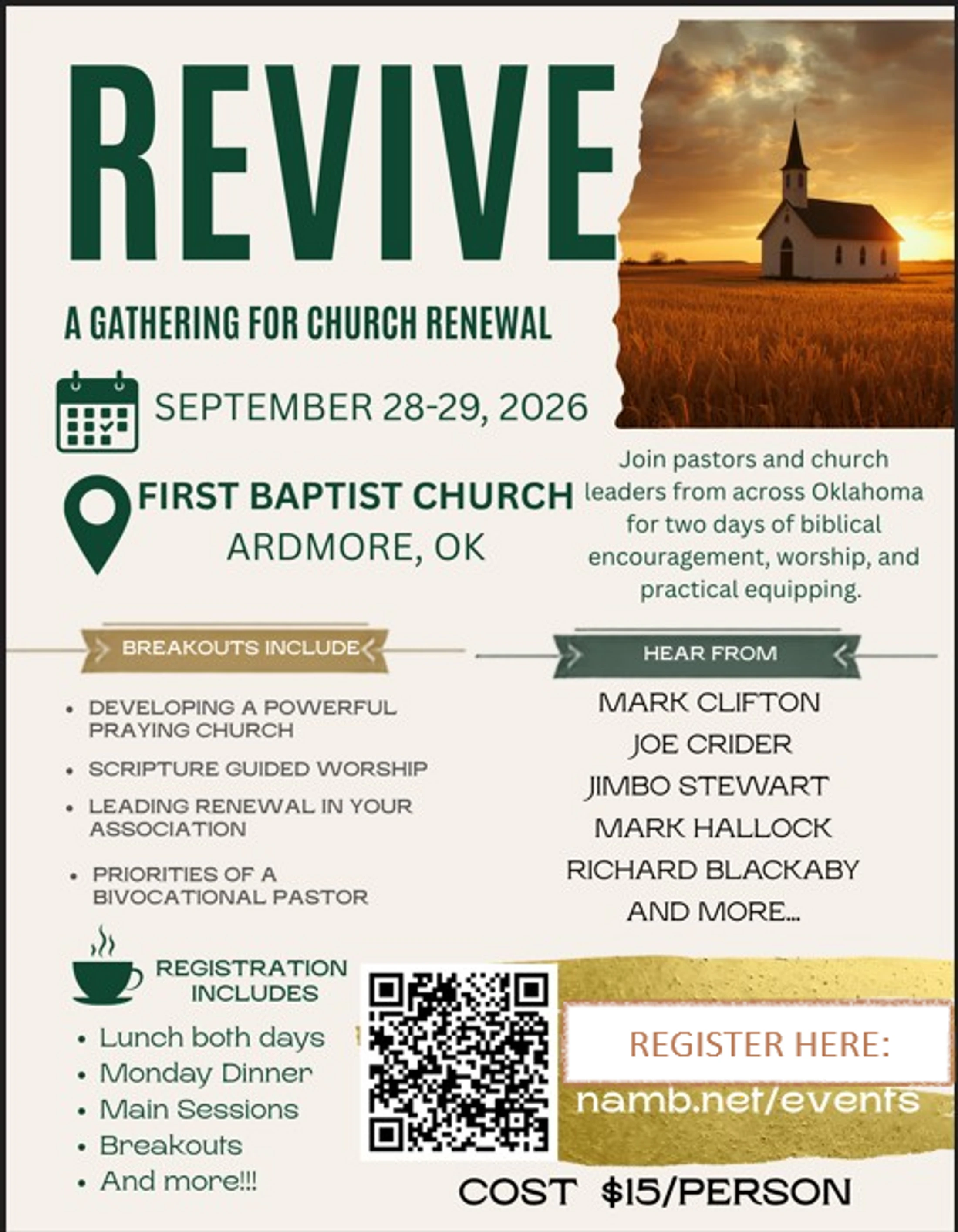 REVIVE - A GATHERING FOR CHURCH RENEWAL