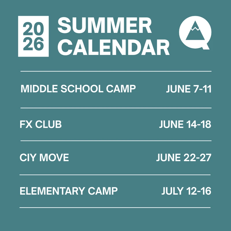 <strong></strong><span class="h3"><strong>Summer Camp Calendar 2026</strong><br></span><br>
Registration is open, click the camp link to sign up today!