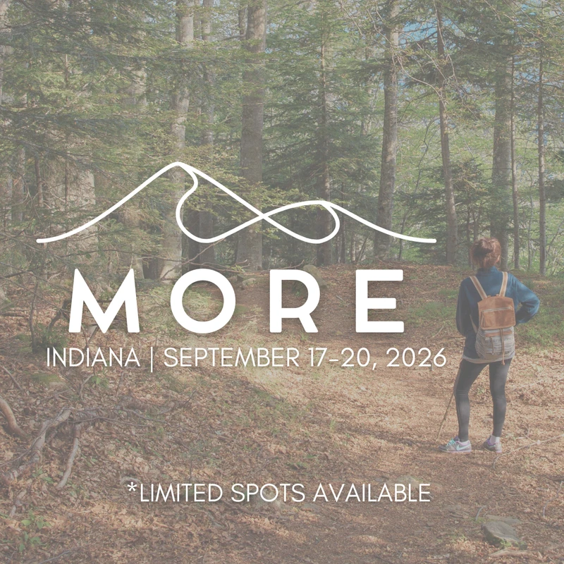 <strong>MORE… a mindful, openhearted, resilient experience.</strong><br><br>
Women, we invite you to come spend a long weekend at Country Lake Retreat Center in Indiana, surrounded by quiet woods and the stillness of the lake. Step away from the noise, the pace, and the constant pull of everyday life. Let nature slow you down enough to hear what is happening inside.