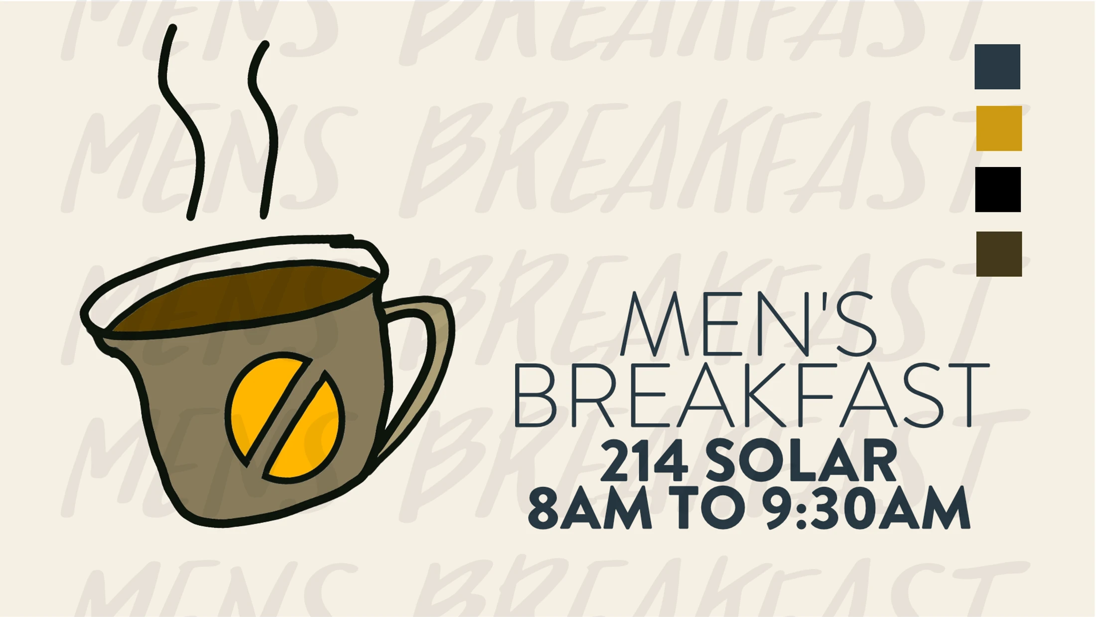 Men's Breakfast