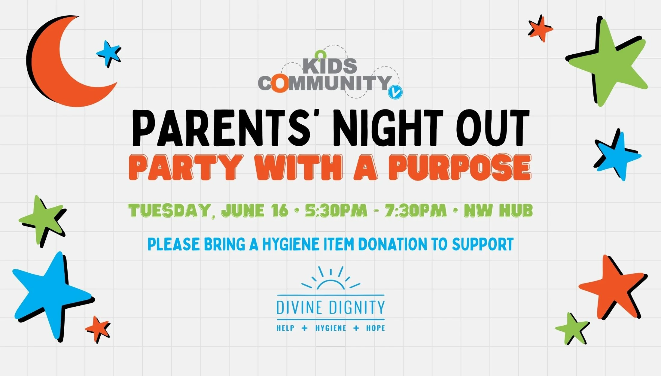 Parents' Night Out: Party with a Purpose