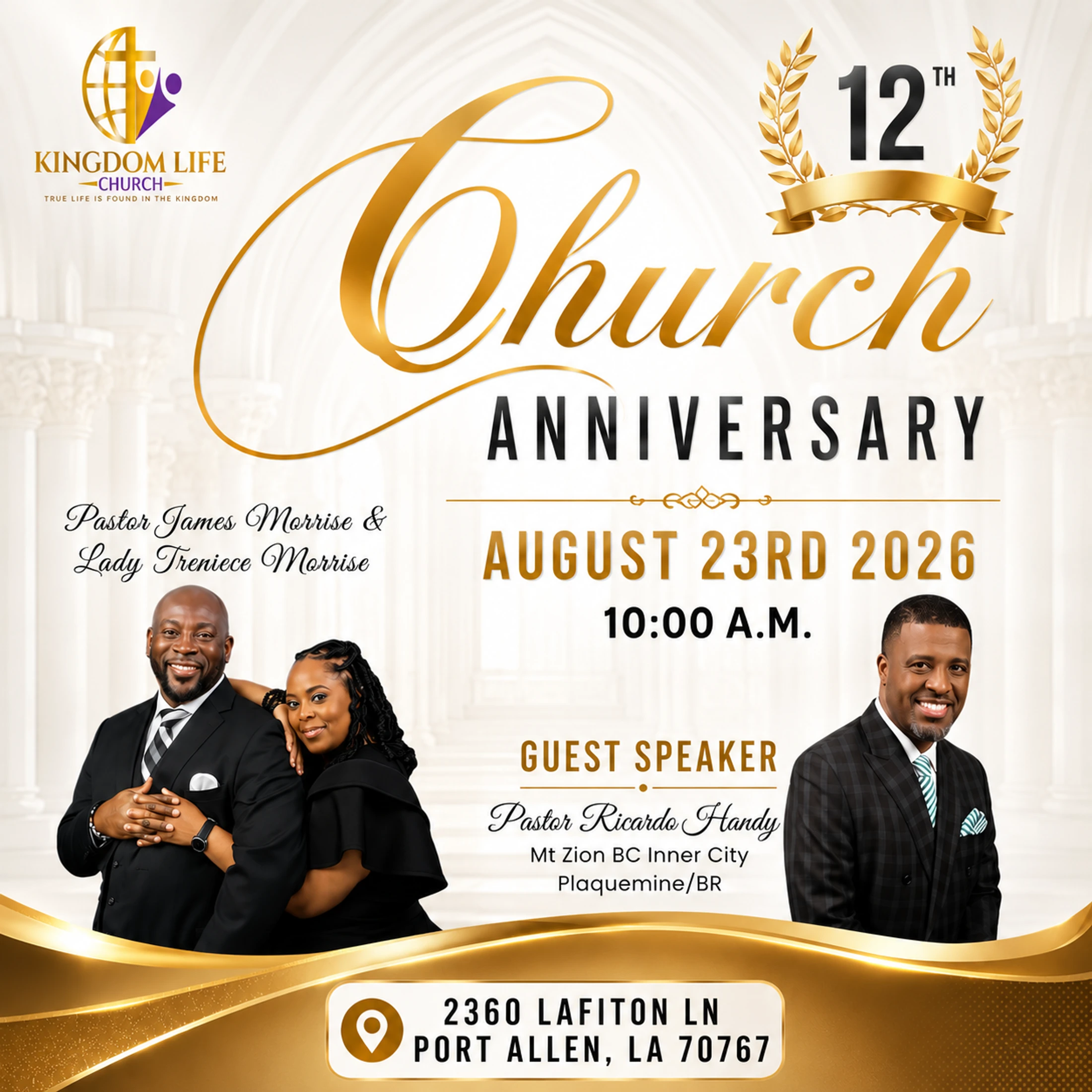 Kingdom Life Church 12th Year Church Anniversary