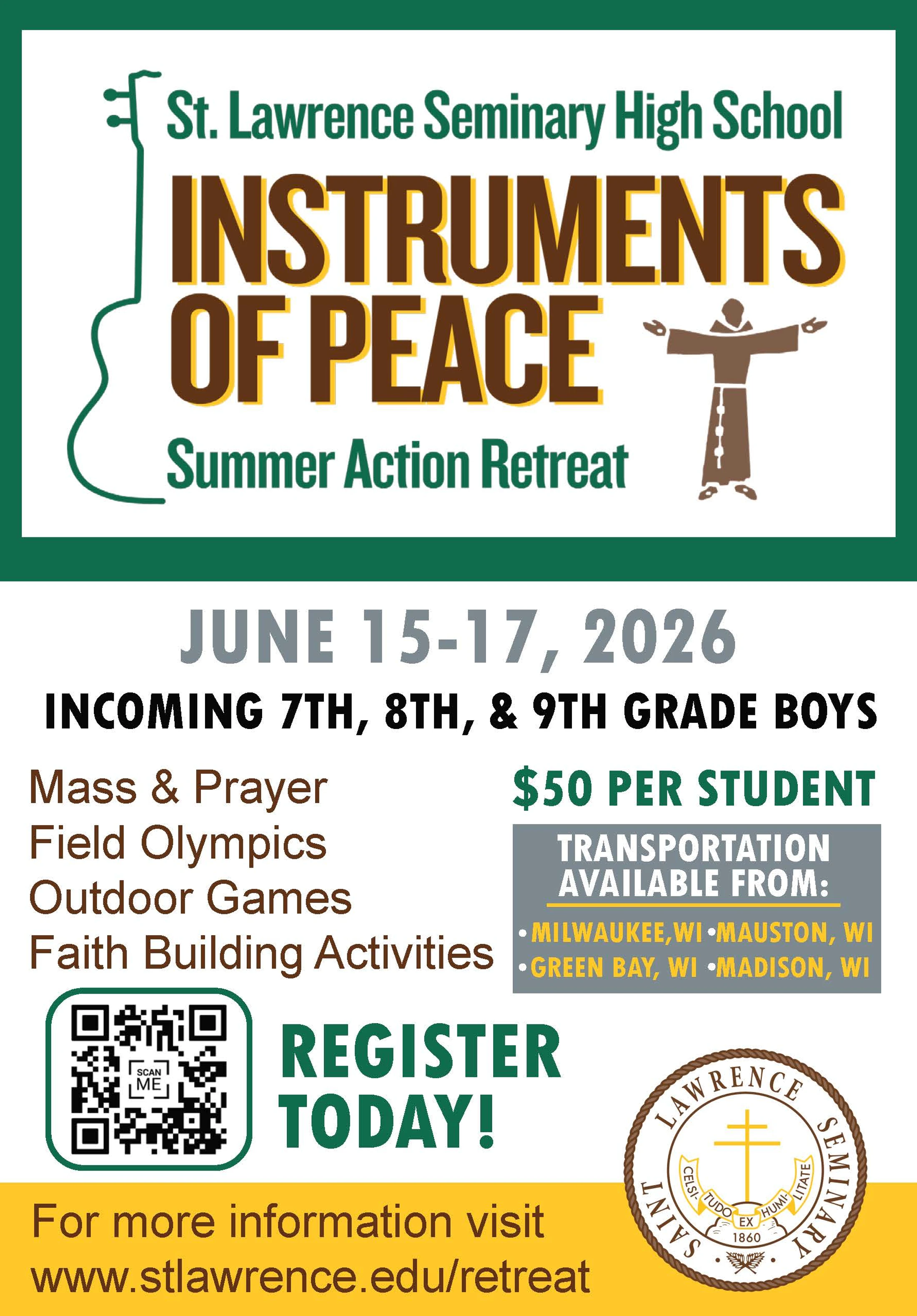 Instruments of Peace Summer Action Retreat