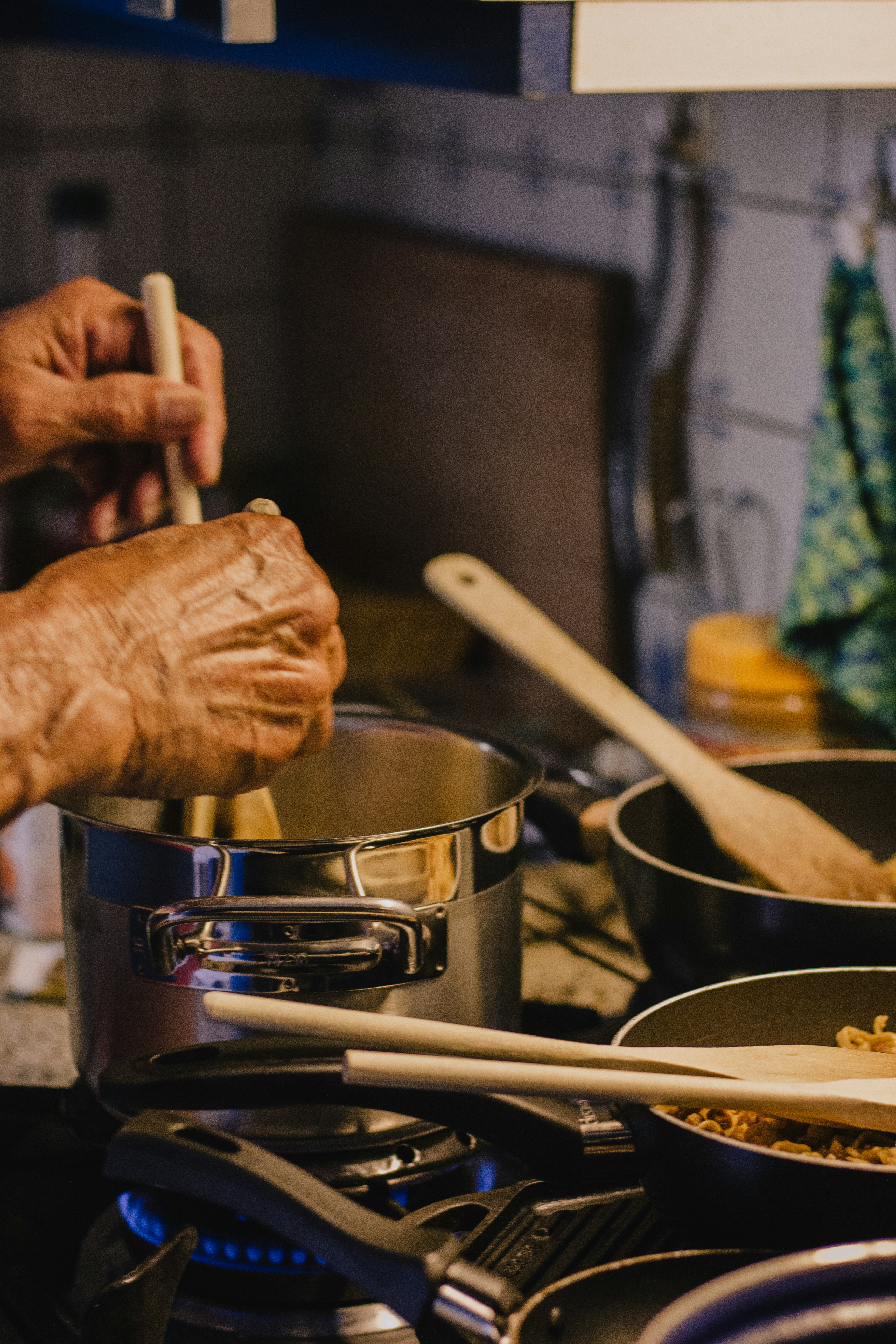 Home-cooked meals being prepared for people in the community