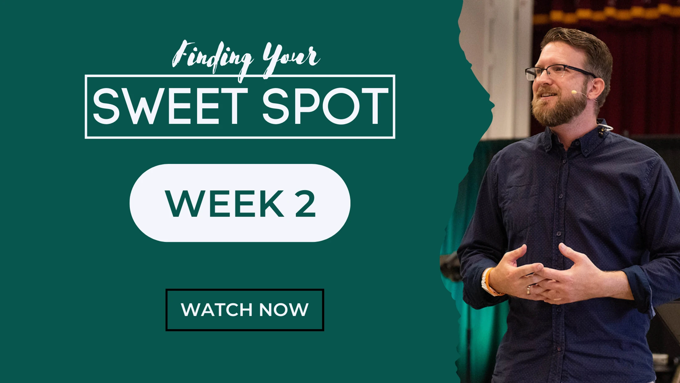Week 2 | Finding Your Sweet Spot | Poverty Nor Riches