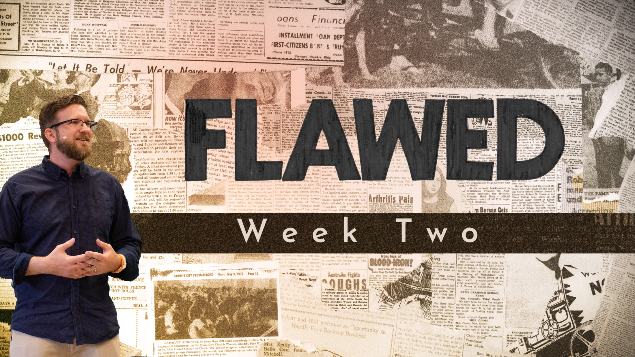 Week 2 | Flawed | Abraham and Sarah