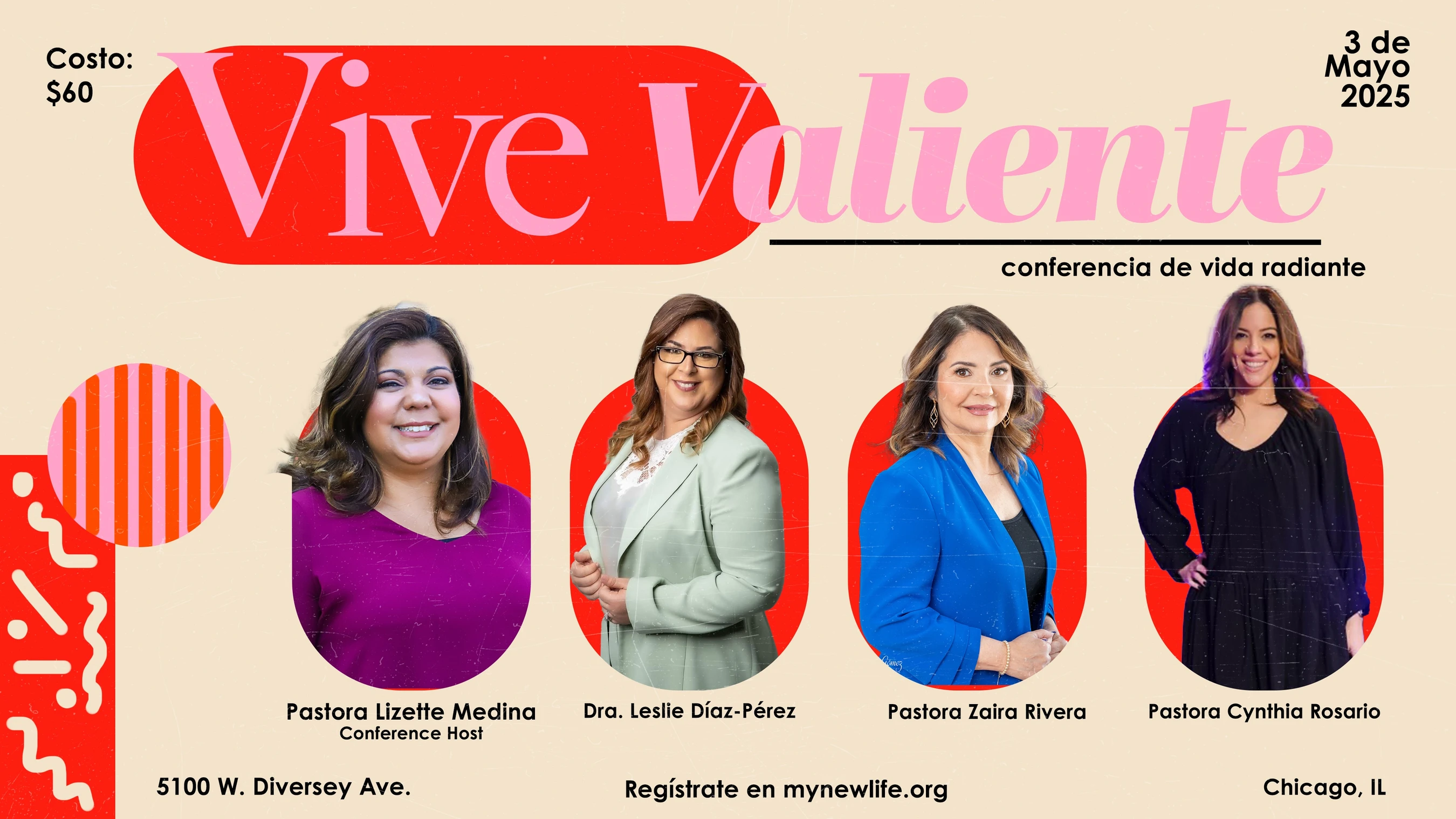 Conferencia Vida Radiante: Vive con Valentía