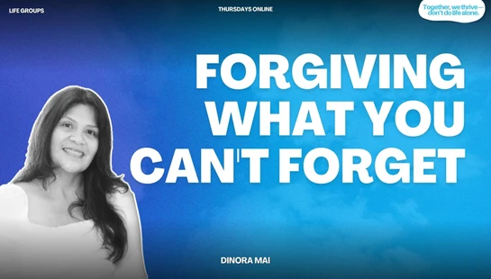 CO-ED BOOK STUDY: Forgiveness