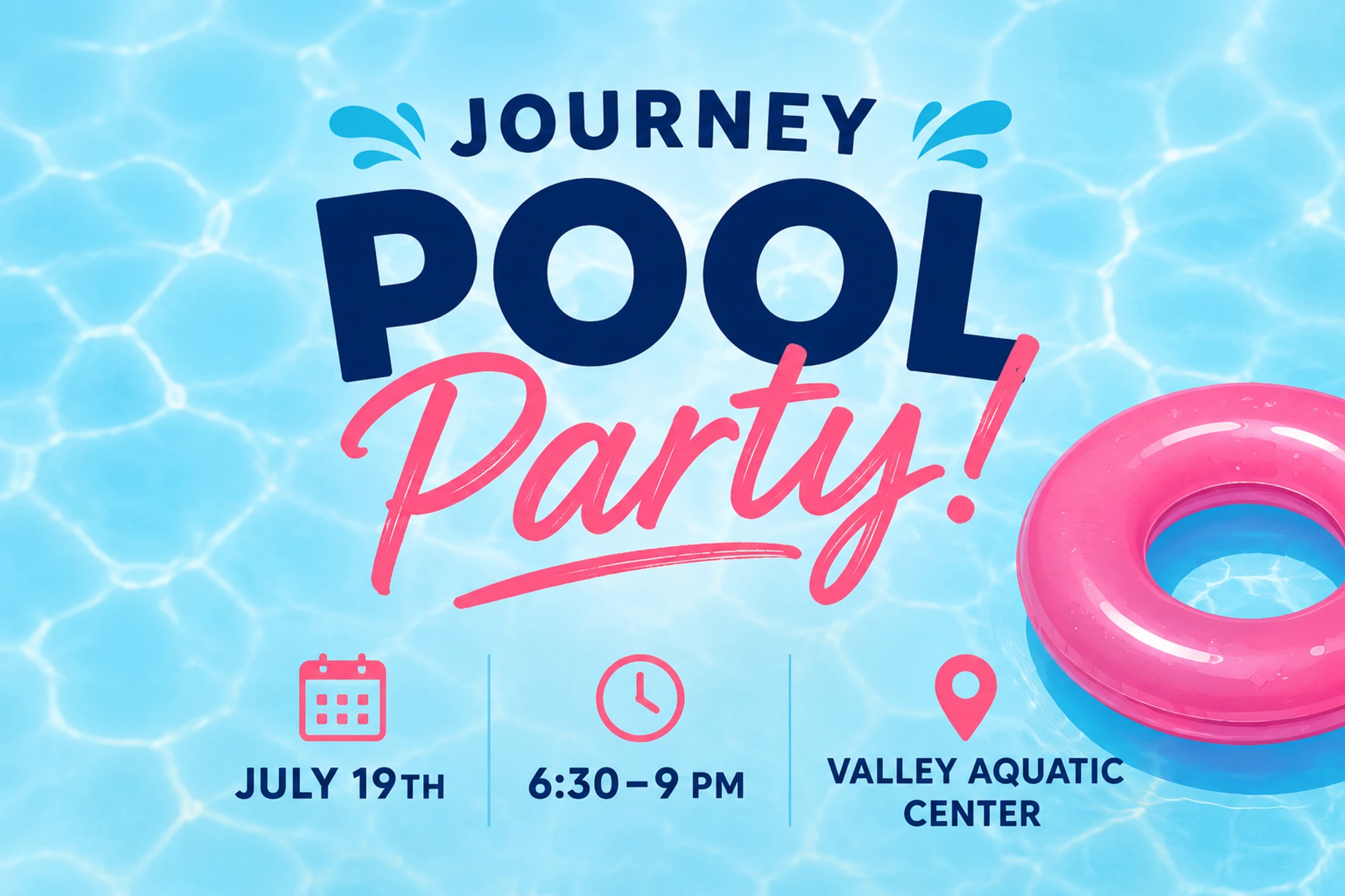 Journey Pool Party