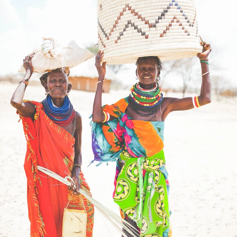 Some widows choose to make charcoal and sell it and some choose to make baskets for which the tribe is known throughout Kenya.&nbsp; Most of our women choose to do both to support their families.