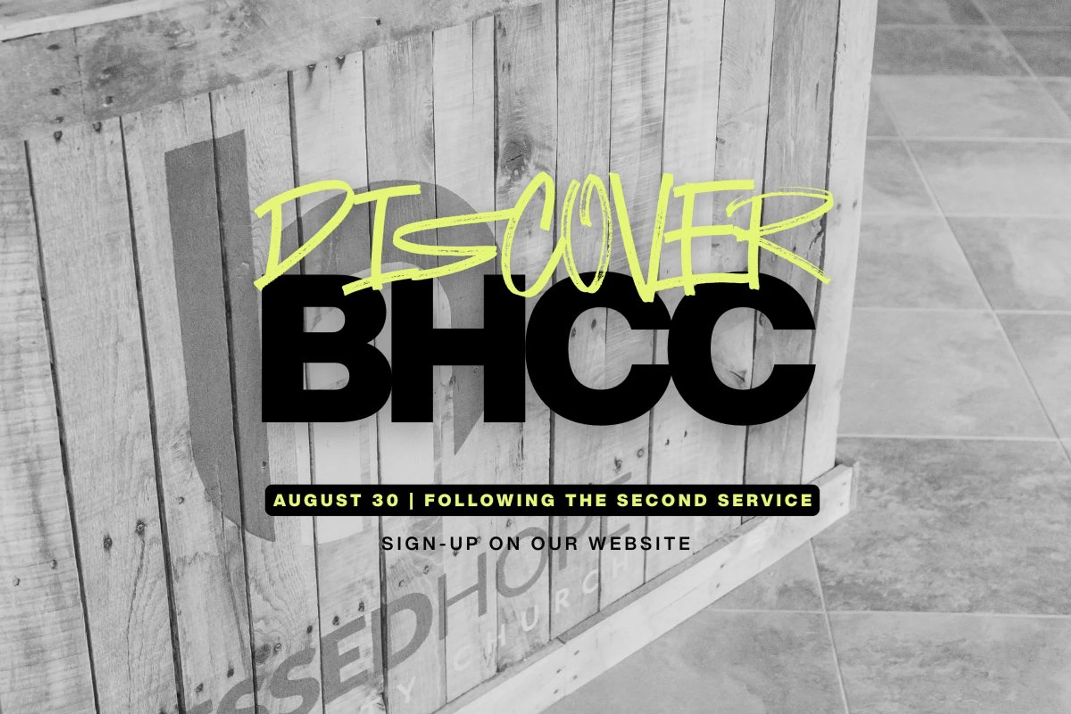 Discover BHCC | August 30th